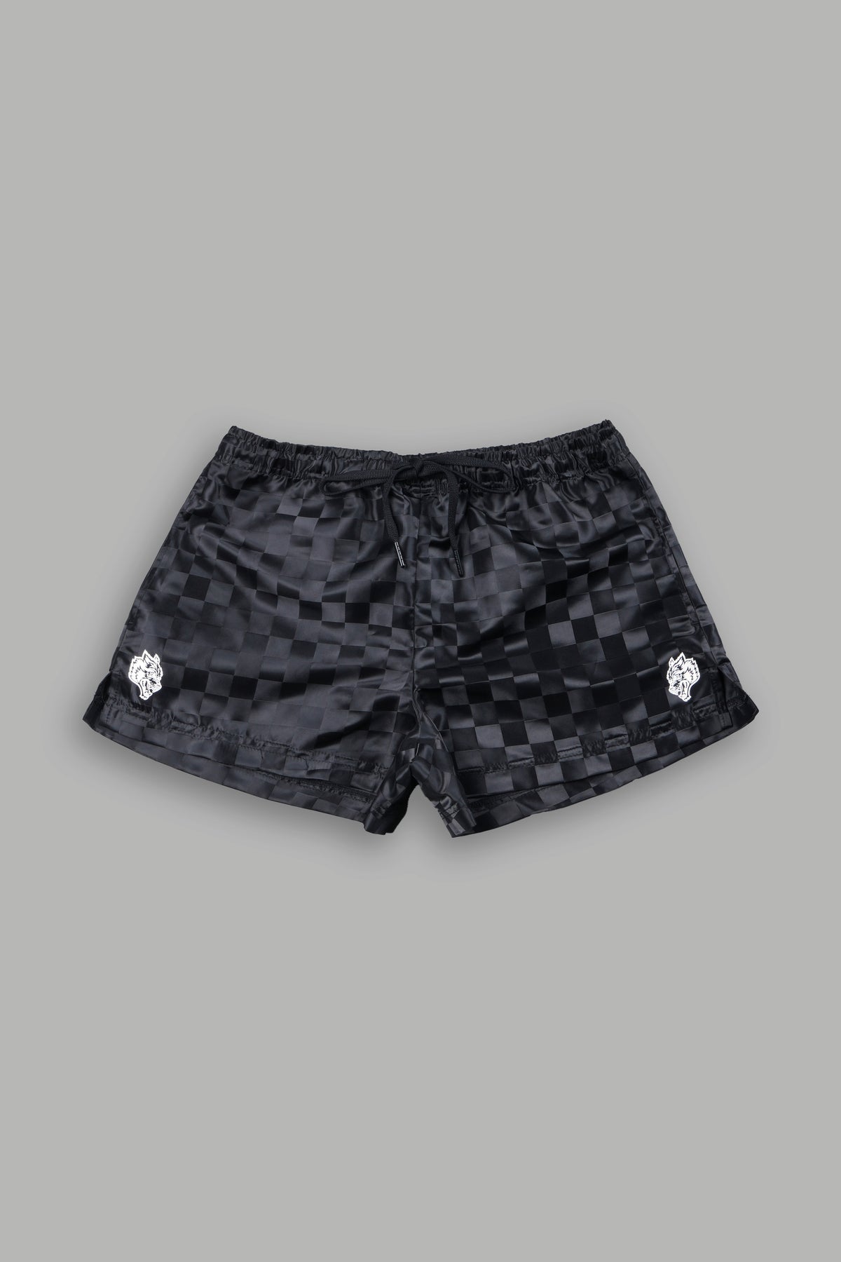Dual Wolf Roxie Run Shorts In Black