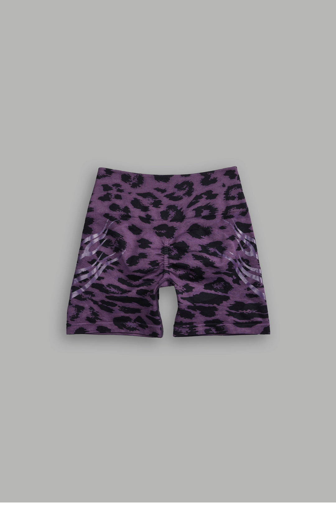 Dual Wolf V2 Everson Seamless "Training" Shorts in Leopard Purple Tonal Energy