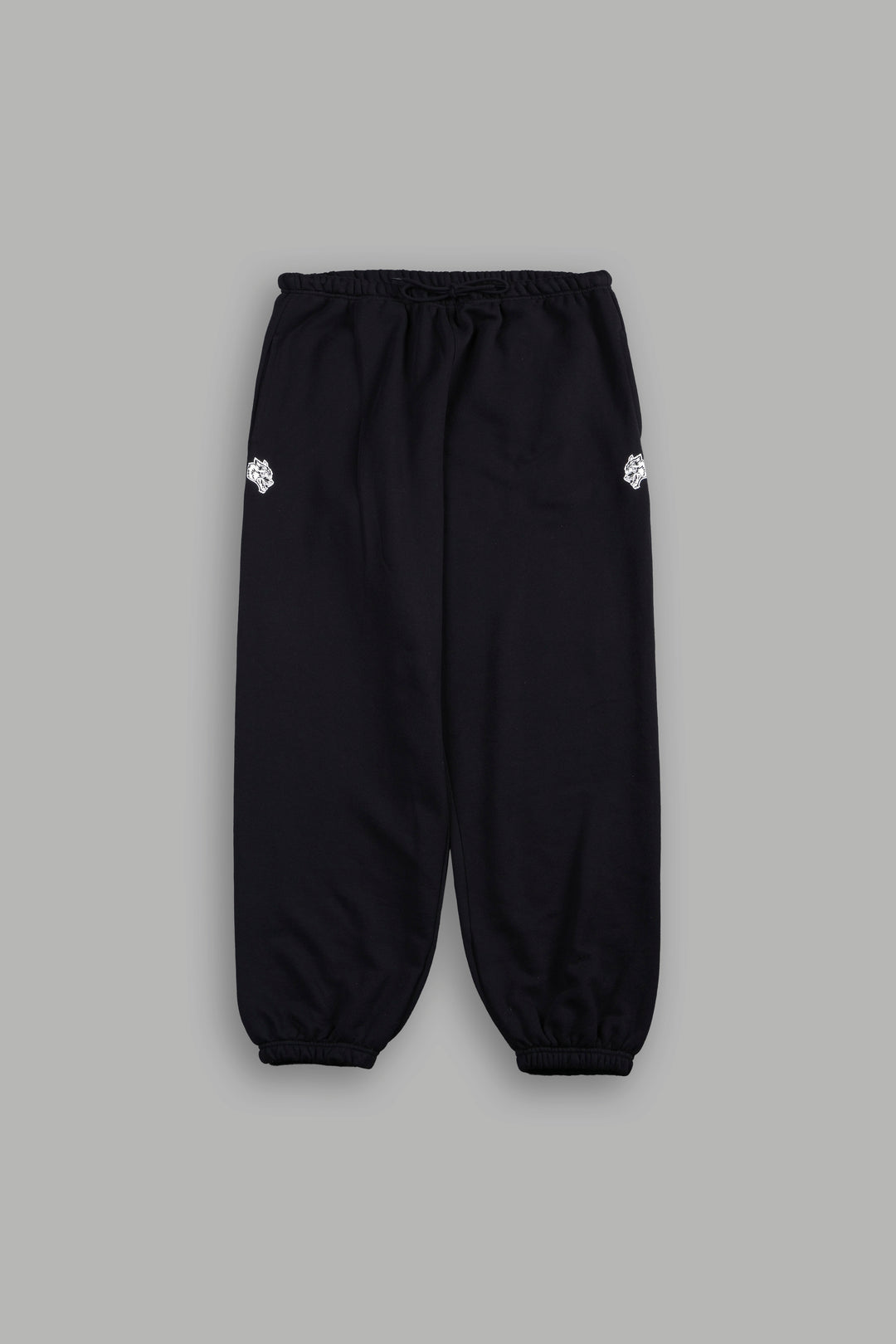 Dual Lightweight Lounger Sweat Pants In Black