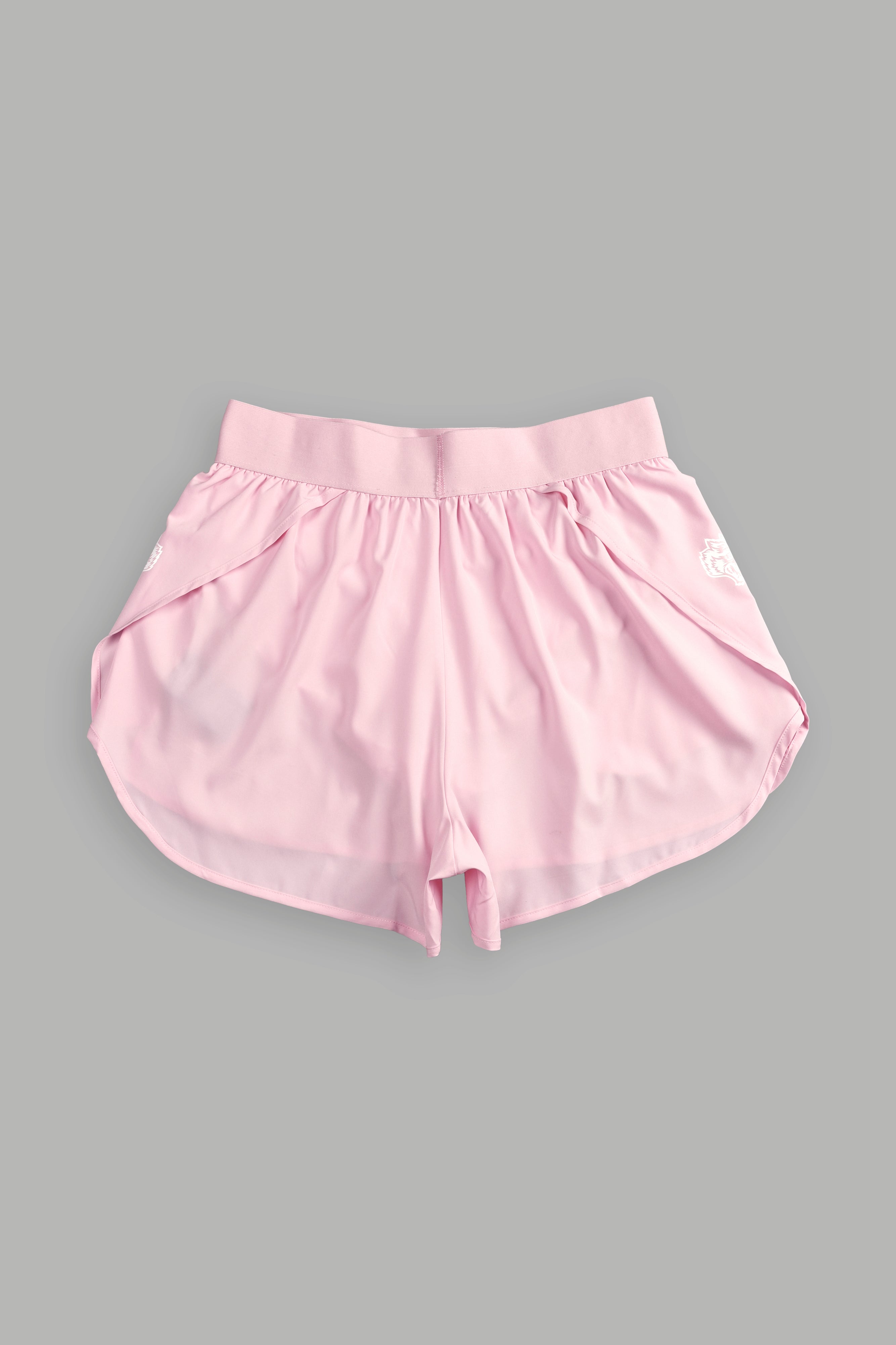 Dual Wolf Dolphin Shorts in Cherry Blossom