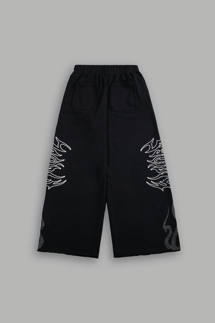 Ghost Flame Durst Sweats V2 in Black