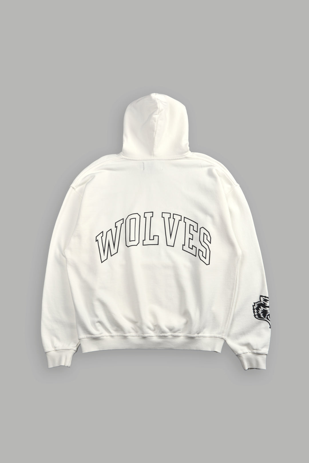 Enraged "Grunge" Hoodie in Cream