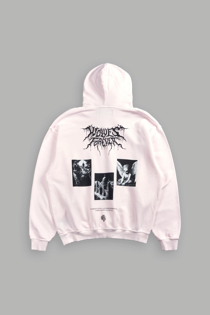 Life From Death "Pierce" Hoodie in Blush Pink
