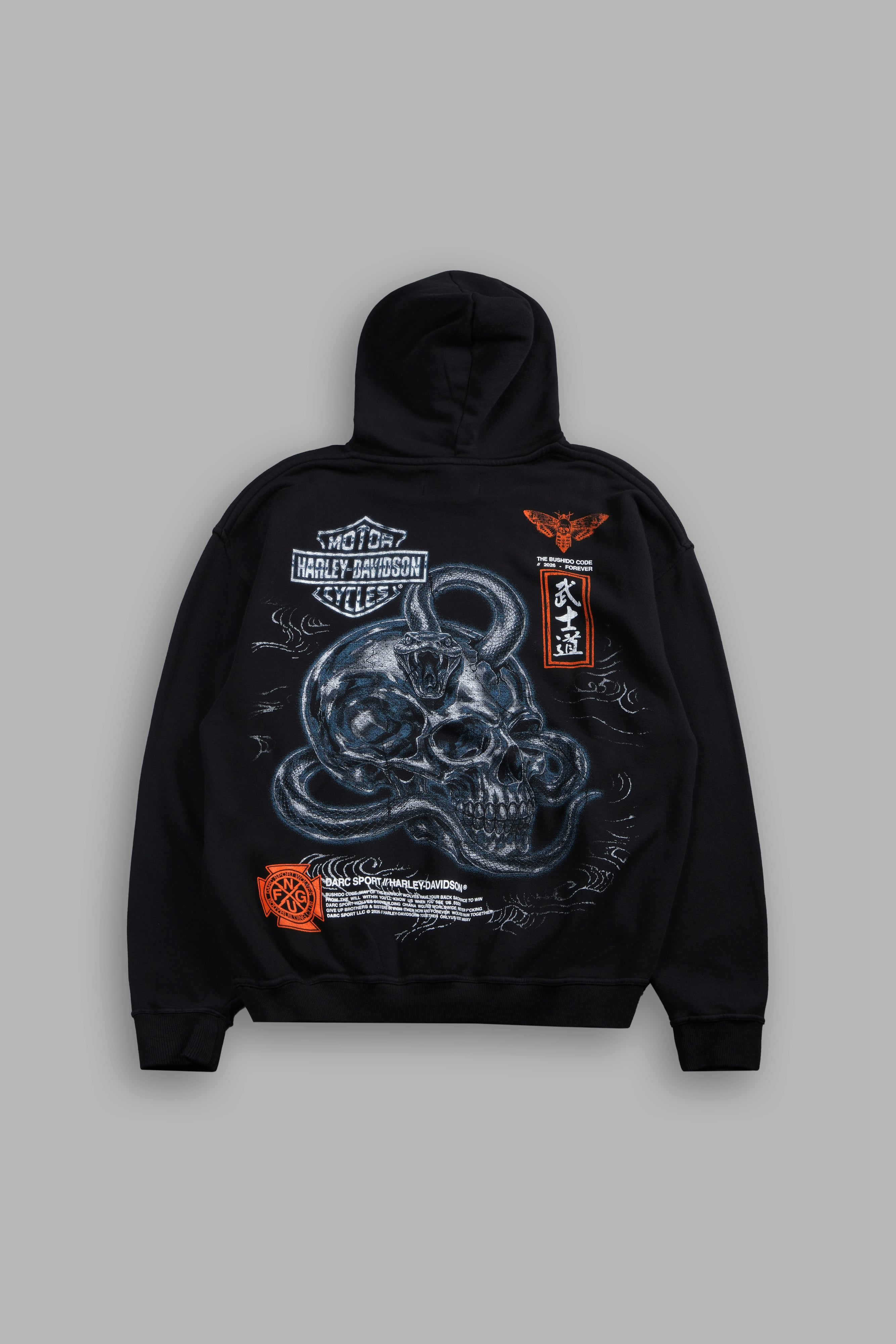 Skulls & Steel Bishop Hoodie in Black – DarcSport