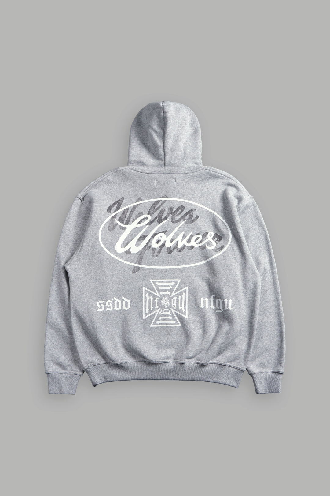 DSA FRVR "Pierce" Hoodie in Light Athletic Gray