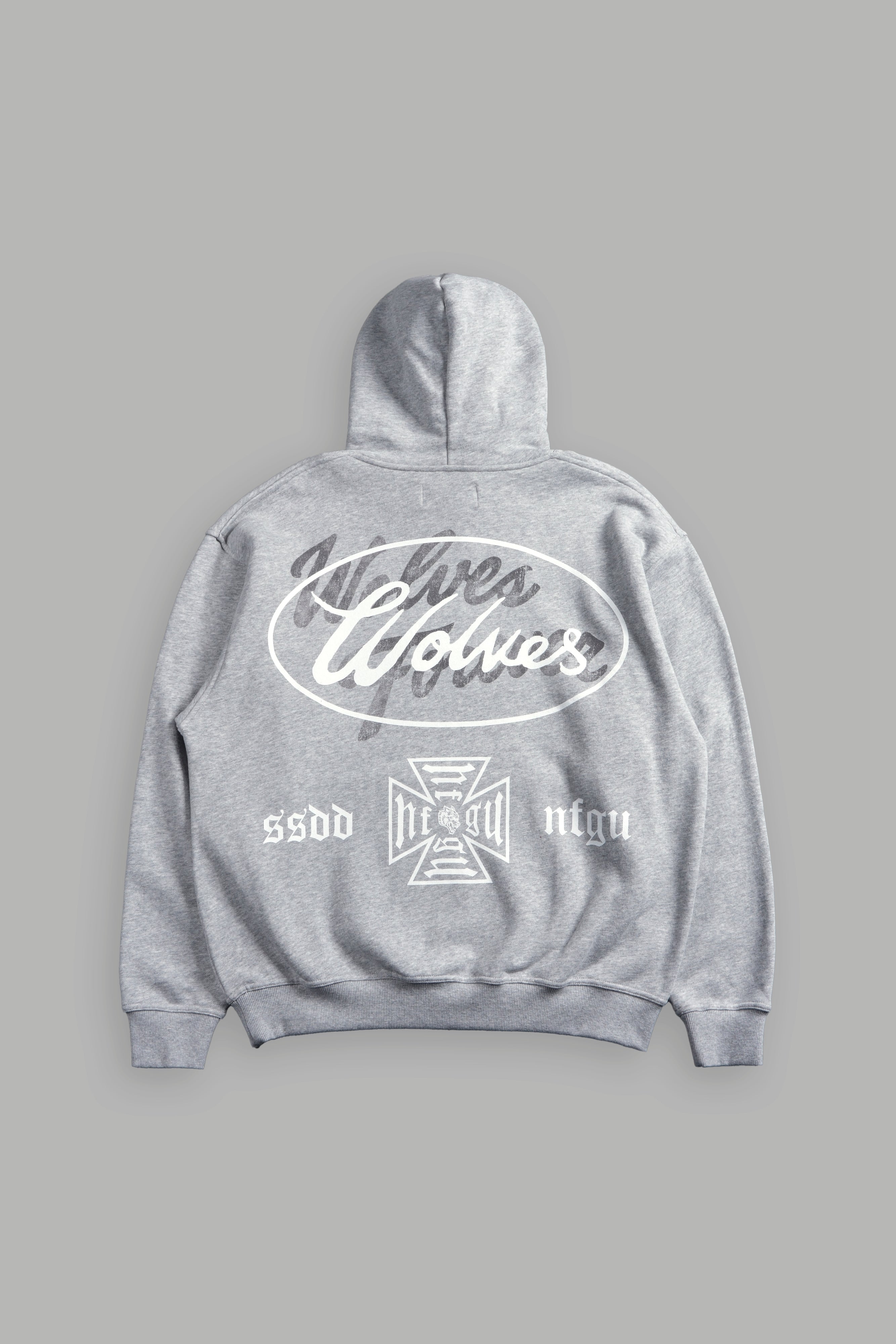 DSA FRVR "Pierce" Hoodie in Light Athletic Gray