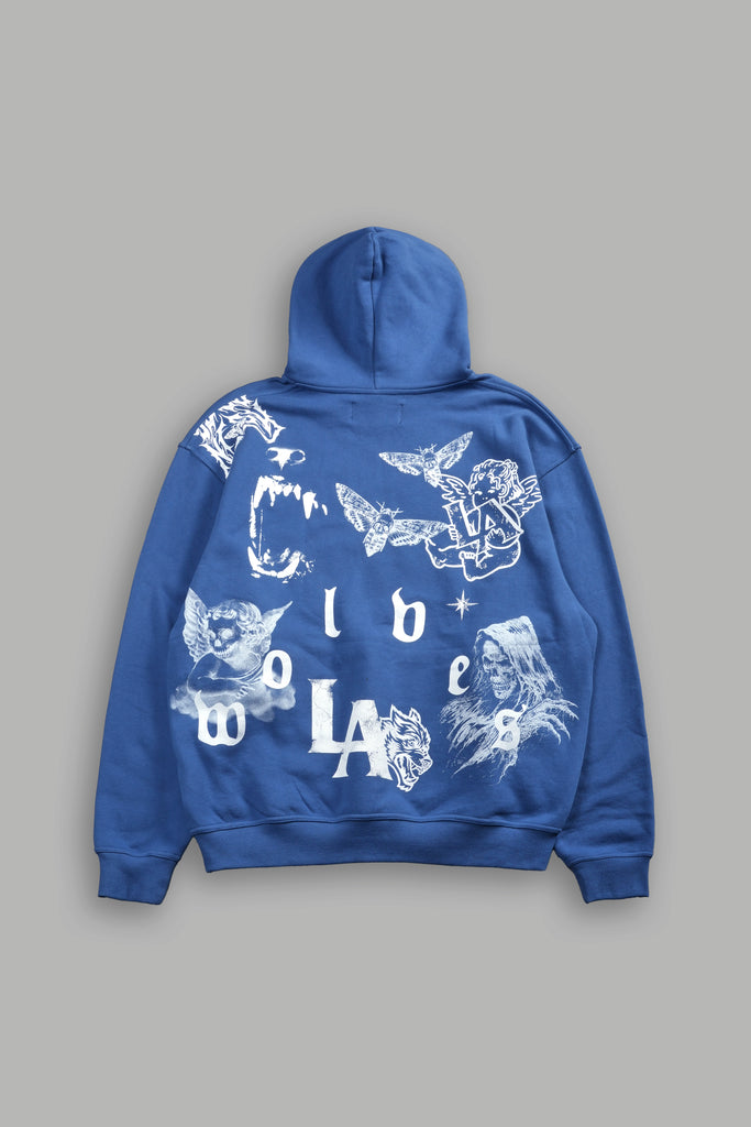 Homage To La Pierce Hoodie in La Blue – DarcSport