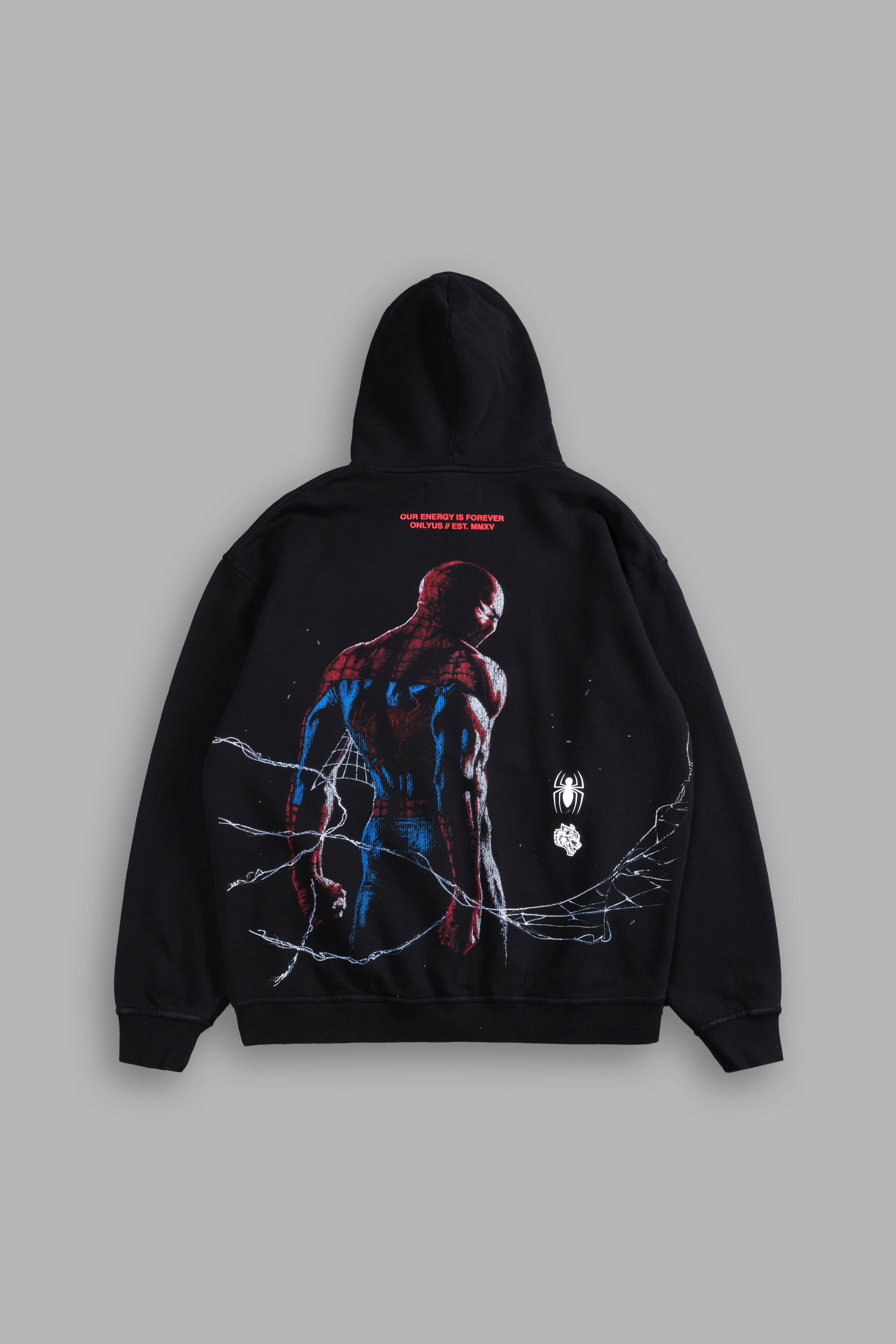 Web Of Shadows "P" Hoodie in Black