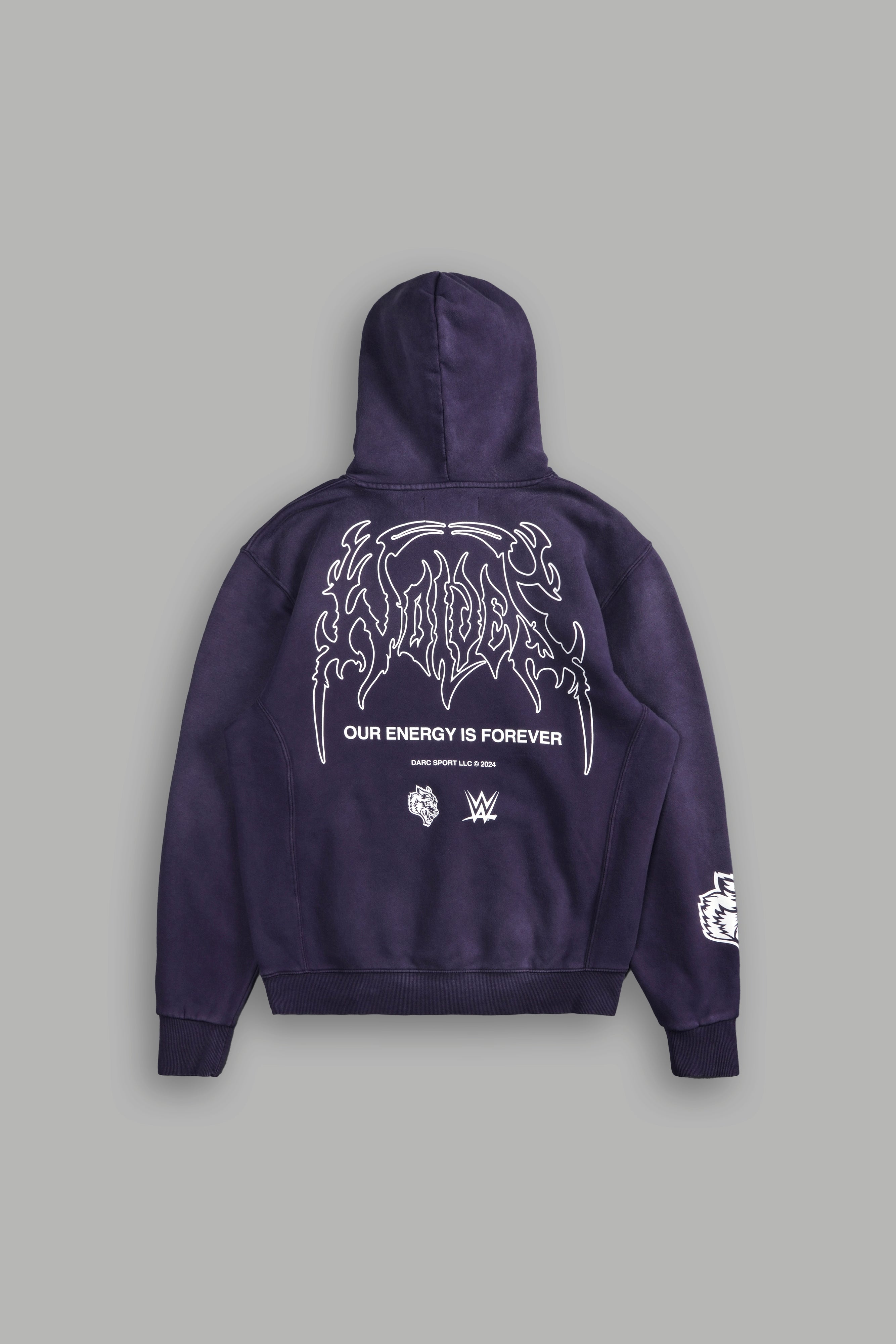 Moth Forever "Dakota" Hoodie in Phantom Purple Sun Fade