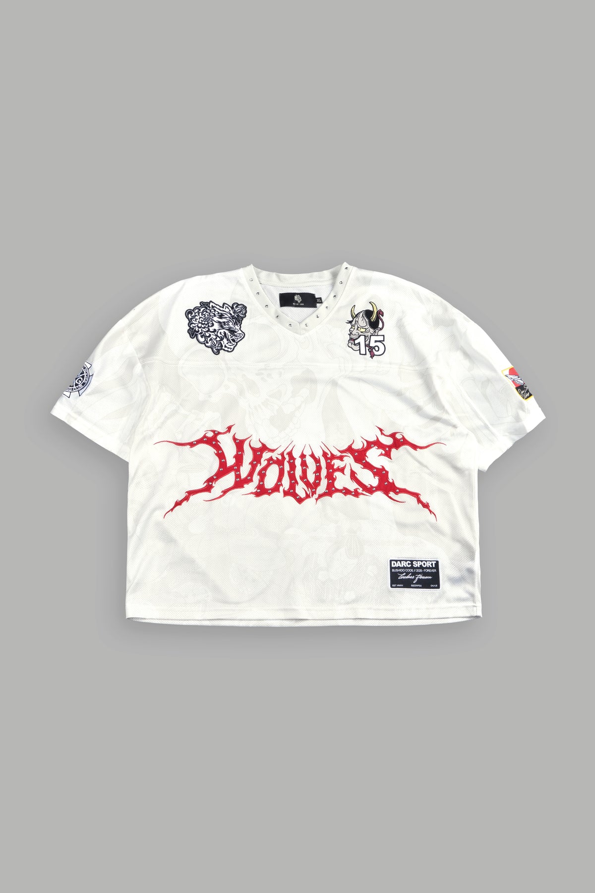 Gashadokuro Emmitt Football Jersey in Cream