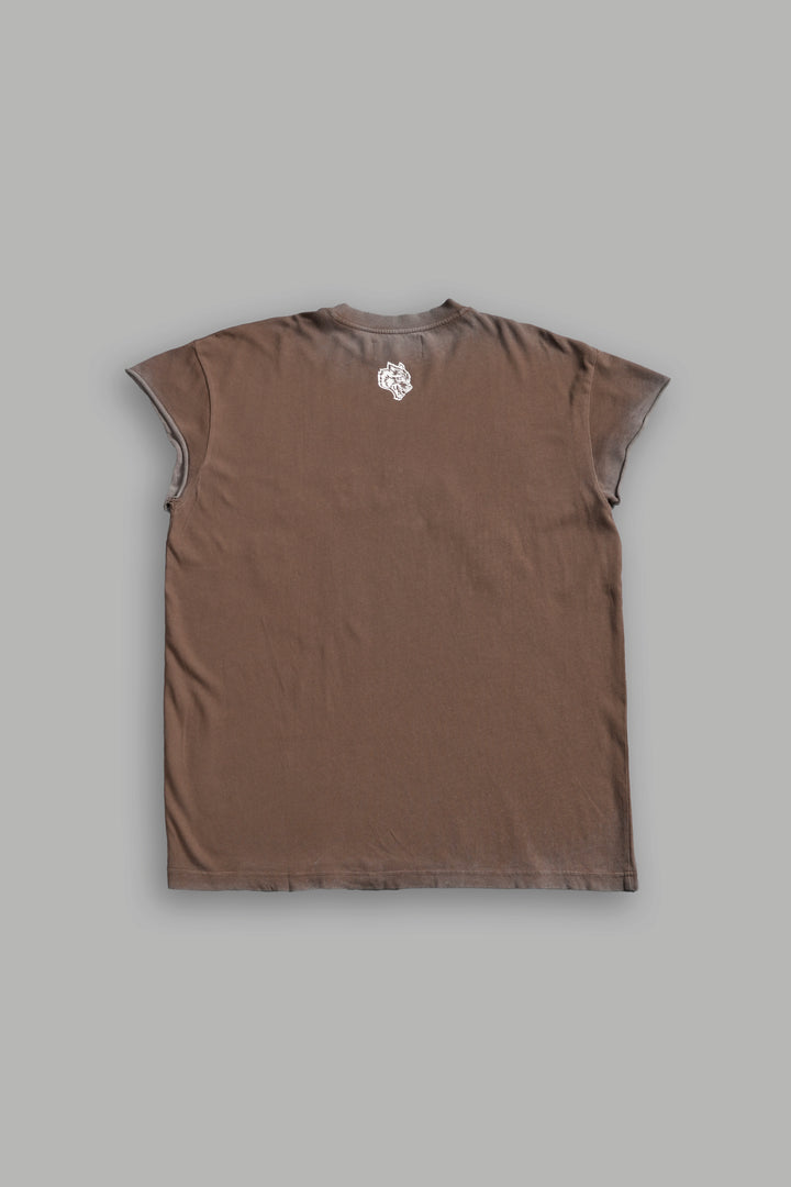 Hell is Real "Premium" Cap Sleeve Tee in Desert Dust