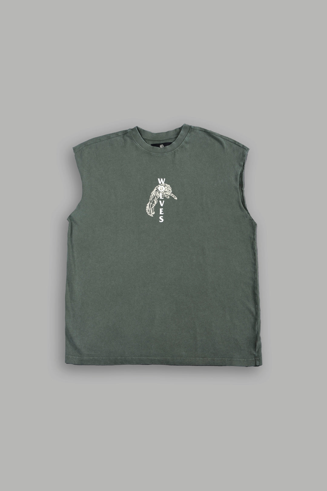 Leap Of Faith V2 Premium Muscle Tee In Green Ivy