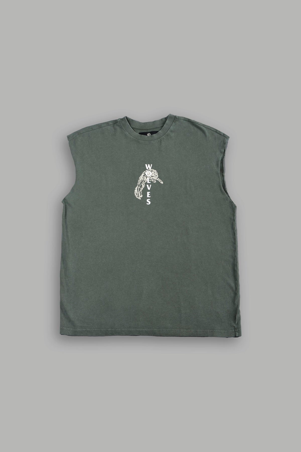 Leap Of Faith V2 Premium Muscle Tee In Green Ivy