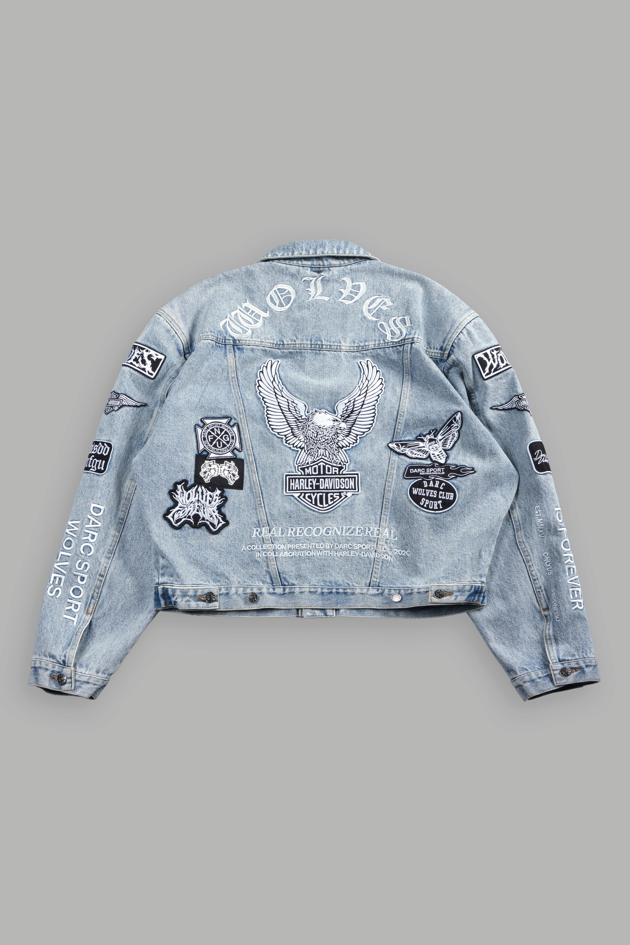Brotherhood Lemy Denim Jacket in Light Wash
