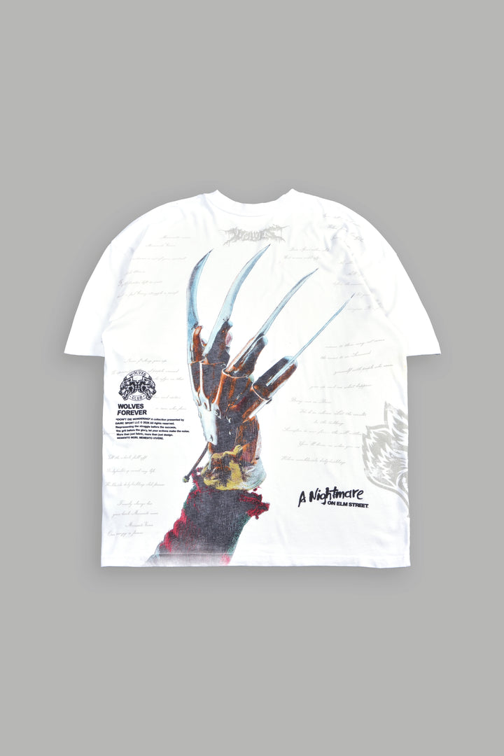 Dont Sleep Premium Oversized Tee In White