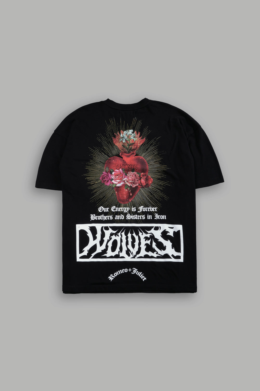 Heart Oath Premium Oversized Tee in Black