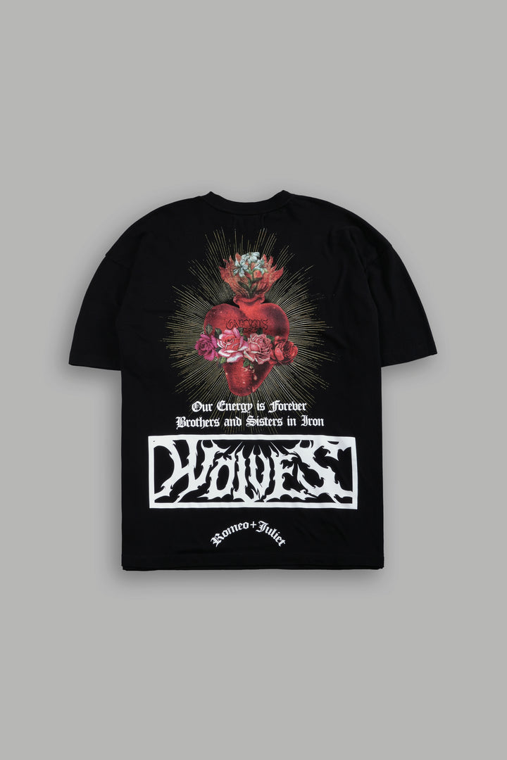 Heart Oath Premium Oversized Tee in Black