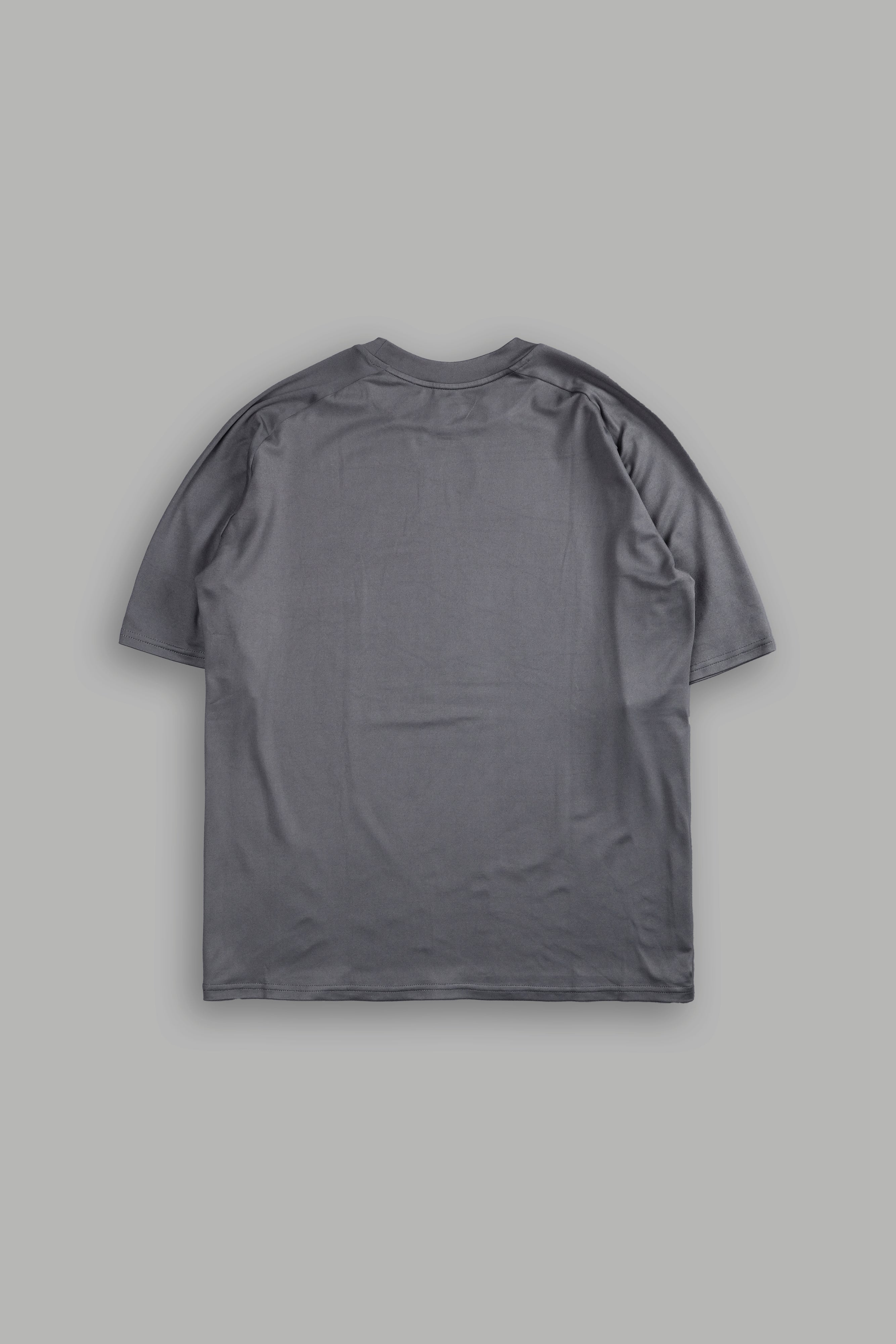 Gridiron "Dry Wolf" S/S Raglan Tee in Wolf Gray