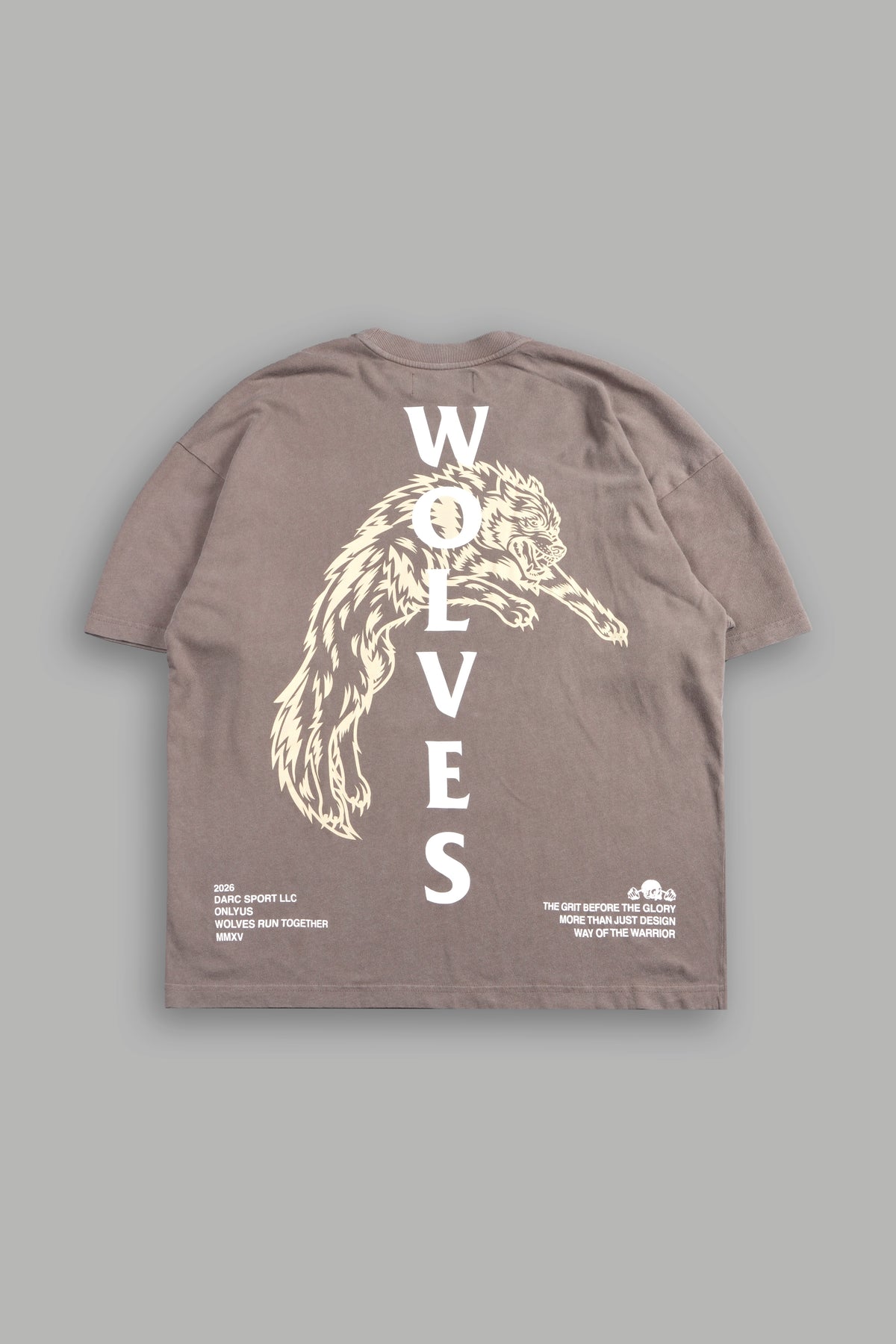 Leap Of Faith V2 Premium Tee In Mojave Brown