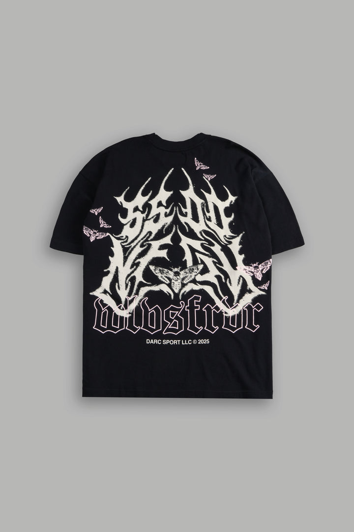 SSDDNFGU Hesh Unisex "Premium" Oversized Tee in Black