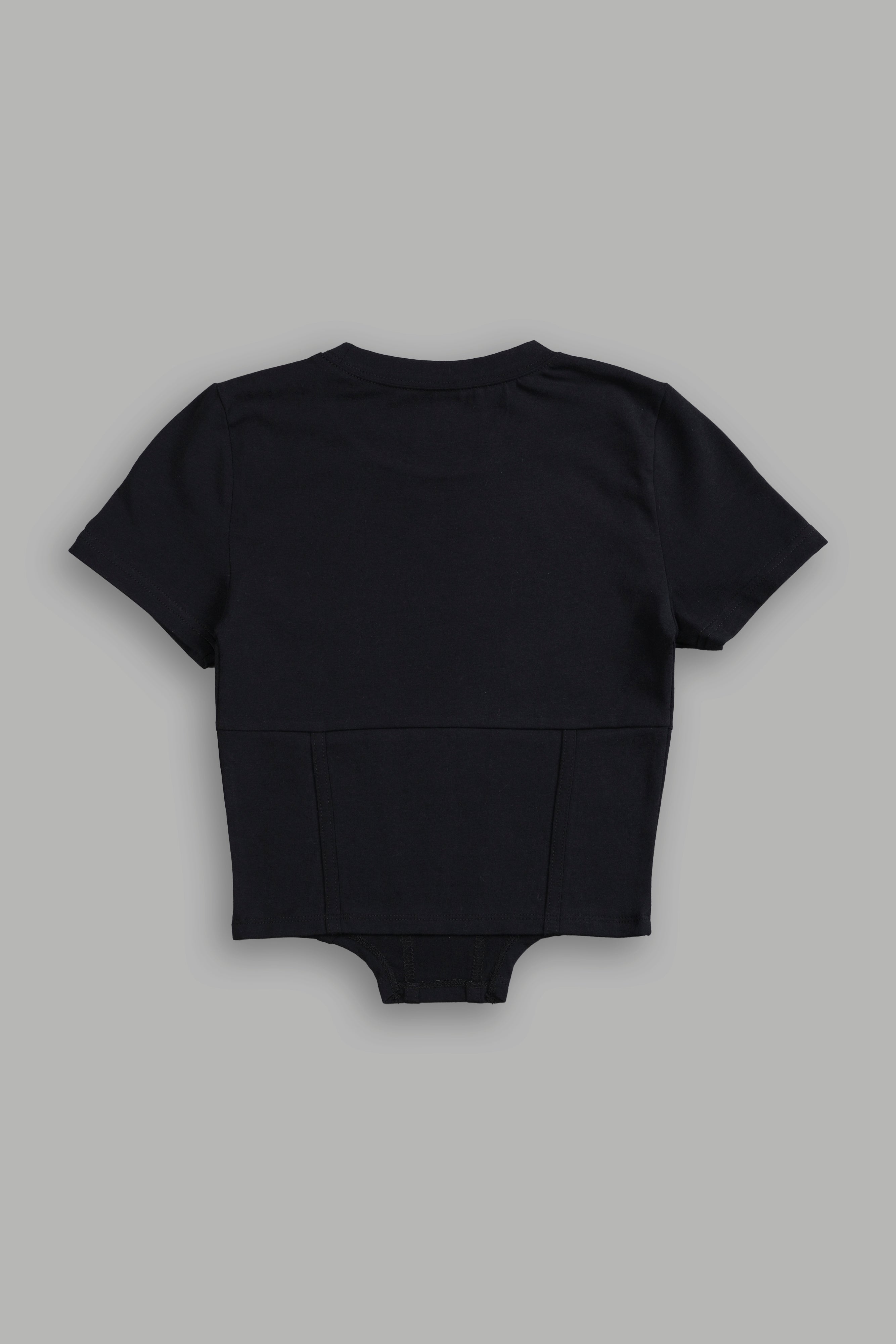Darc Star Salem Corset Tee in Black