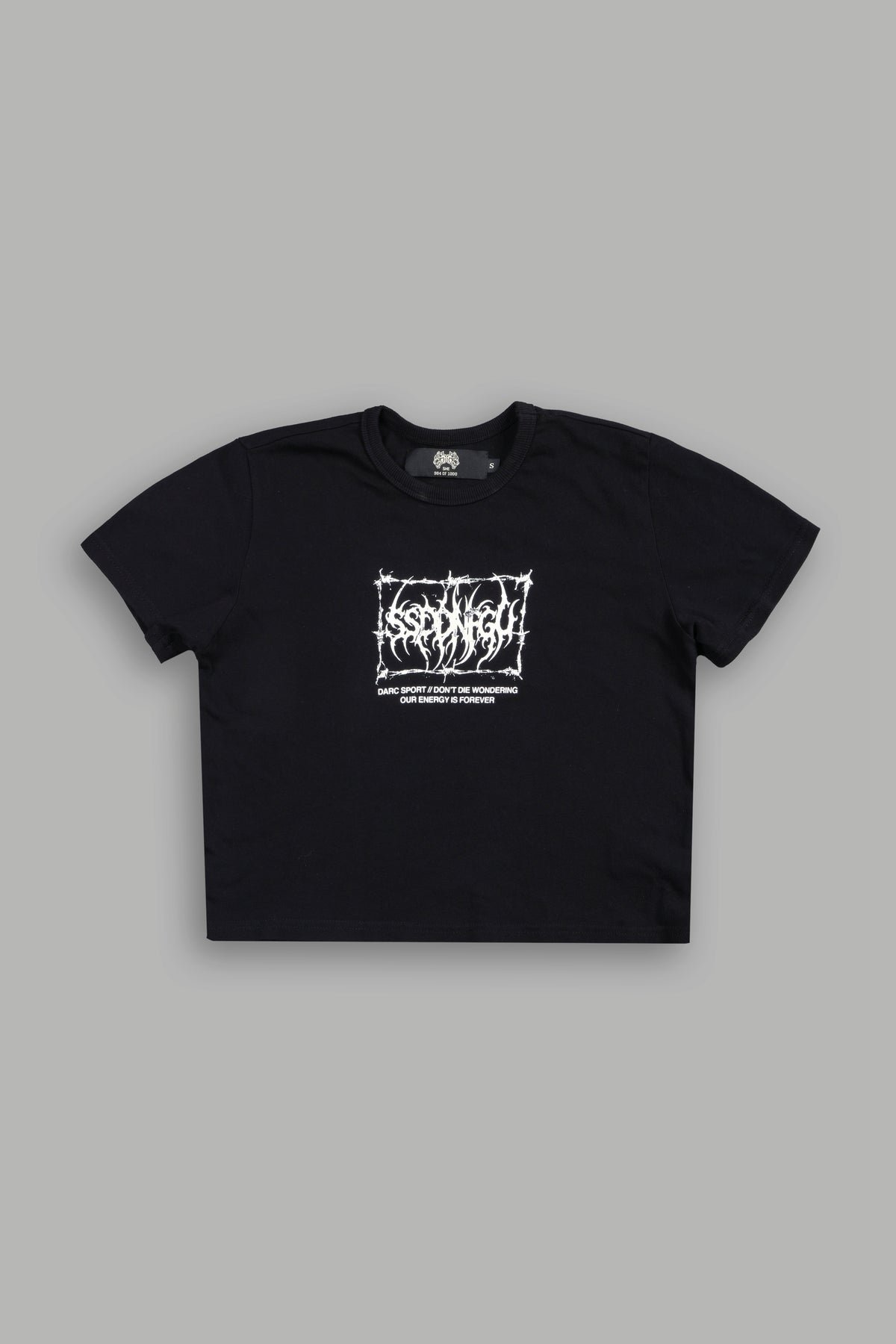 Barbed Mantra Timeless Tee In Black
