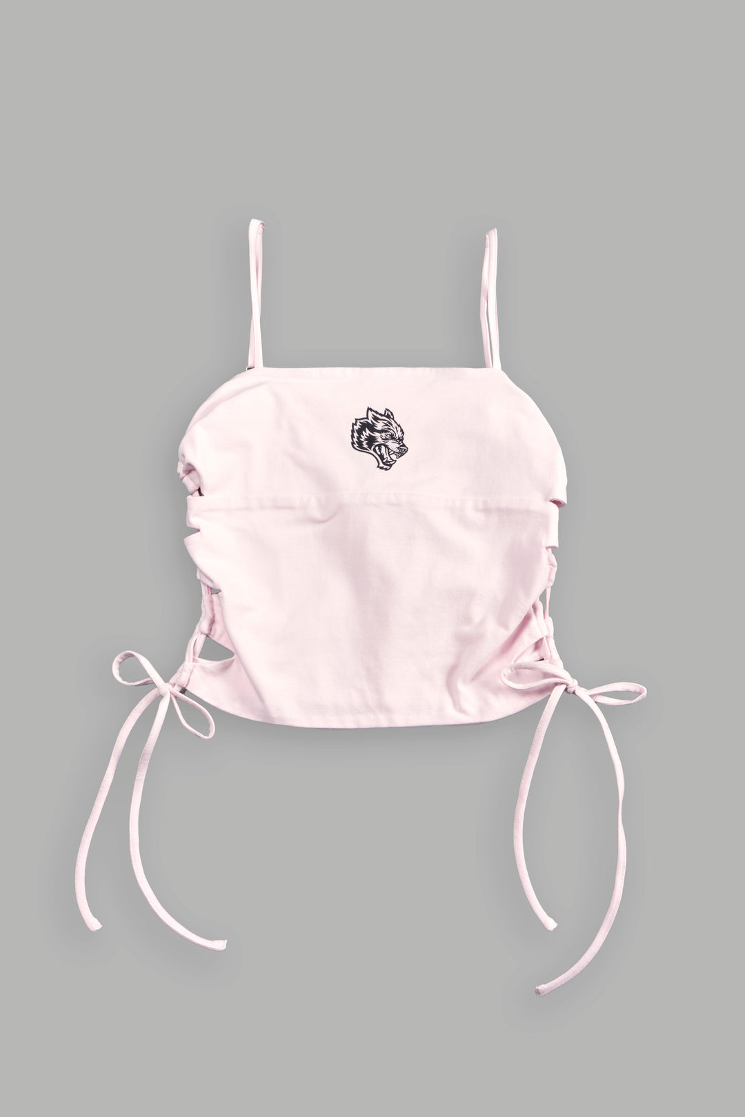 Wolf Lauren Side Lace Cami in Blush Pink