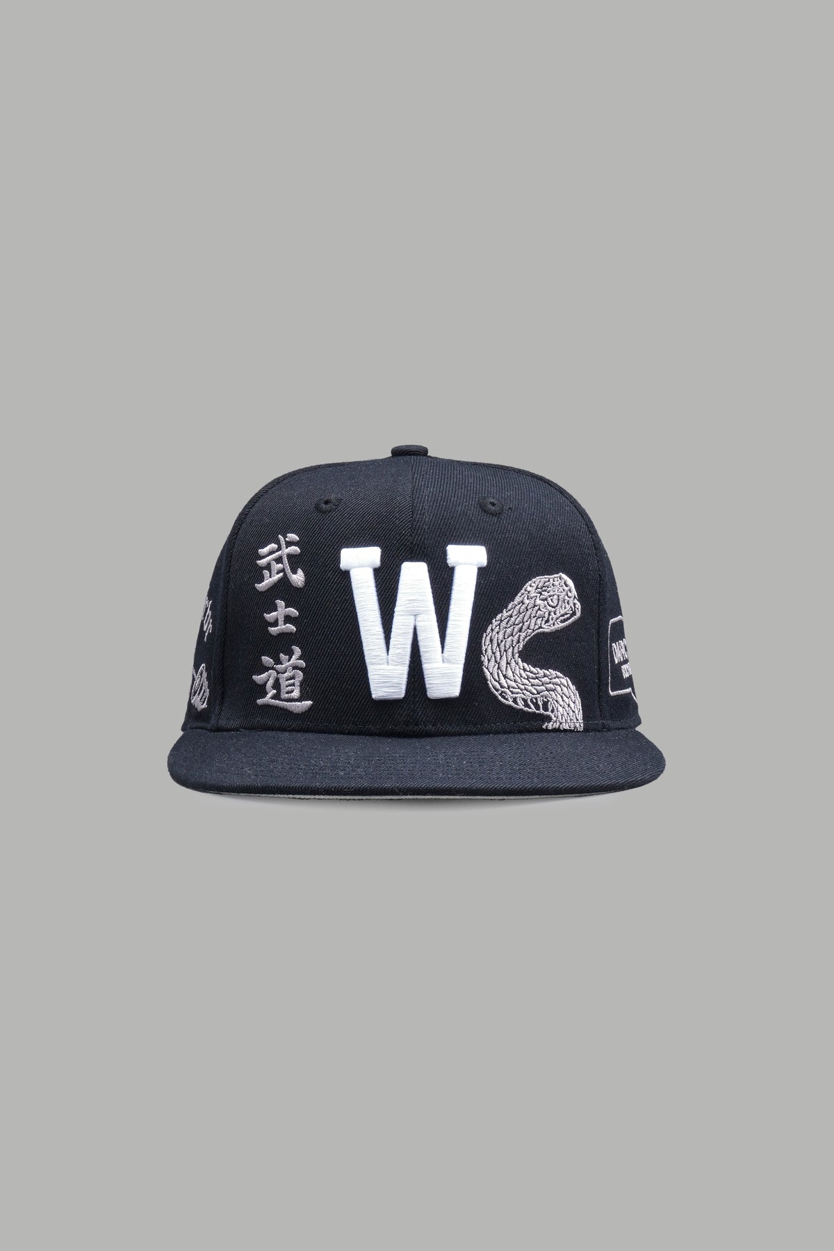 Darc Sport Icons Fitted Cap In Black/Wolf Gray