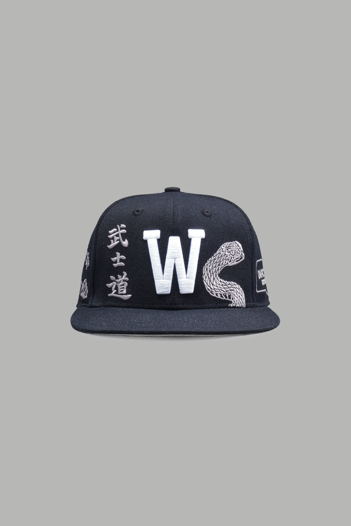 Darc Sport Icons Fitted Cap In Black/Wolf Gray
