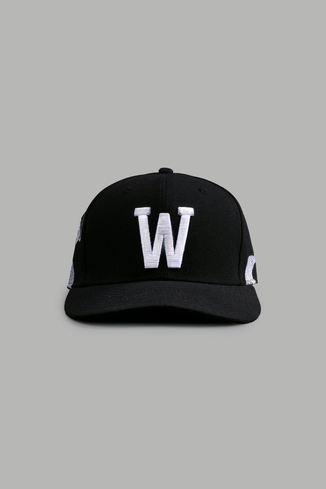 Revival Fitted Hat in Black