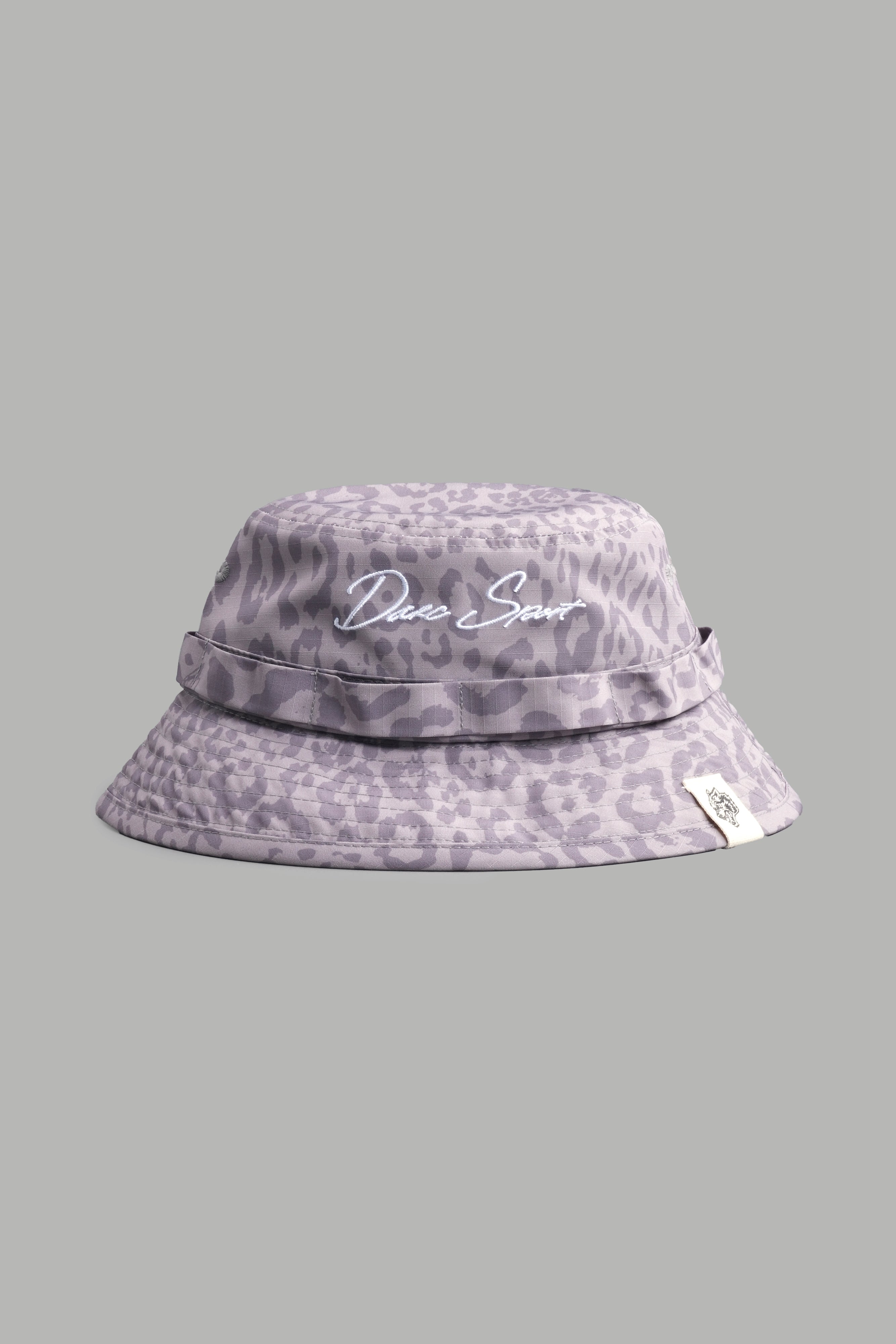 Darc Script Boonie Bucket Hat in Clay Leopard