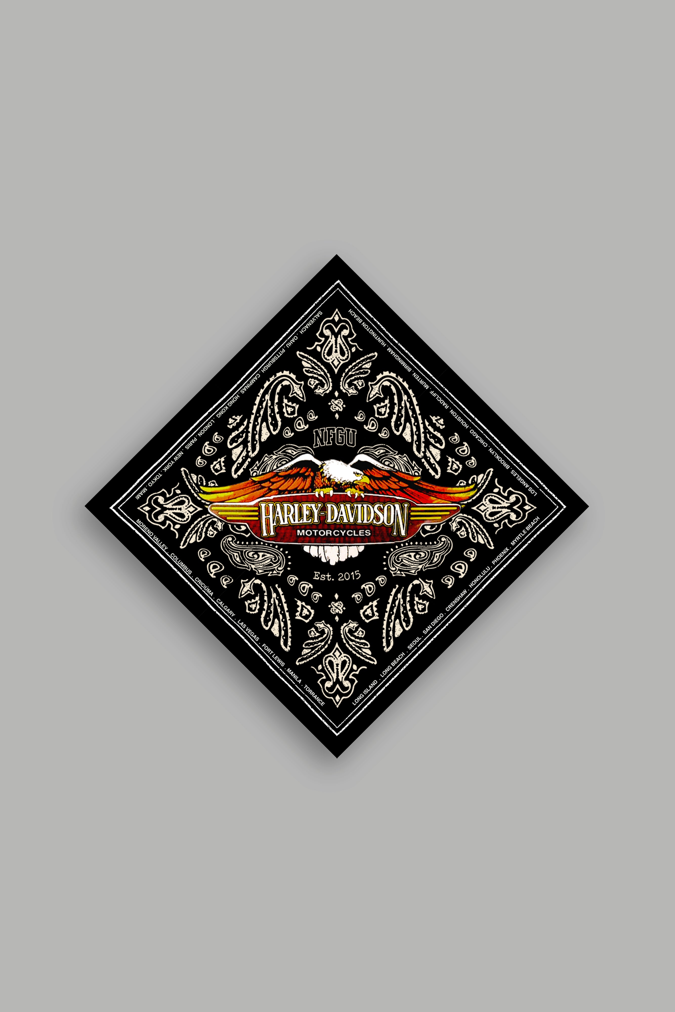 Darc Jackson Bandana in Black