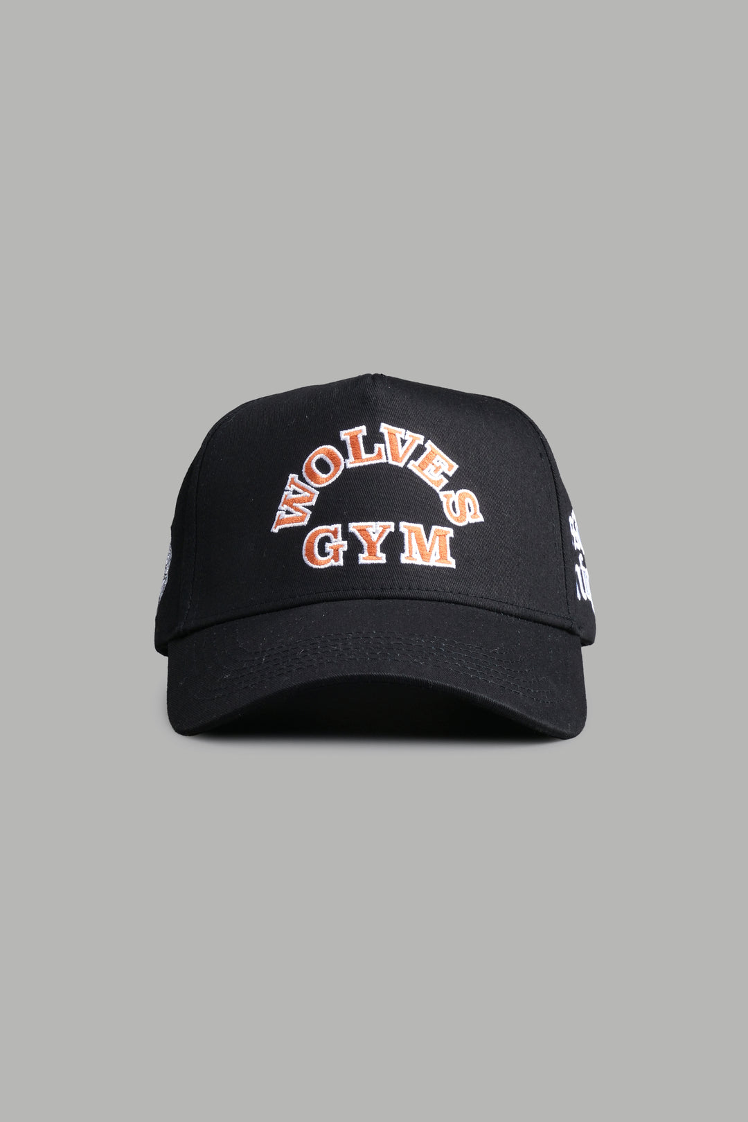 Wolves Gym V2 5 Panel Hat in Black