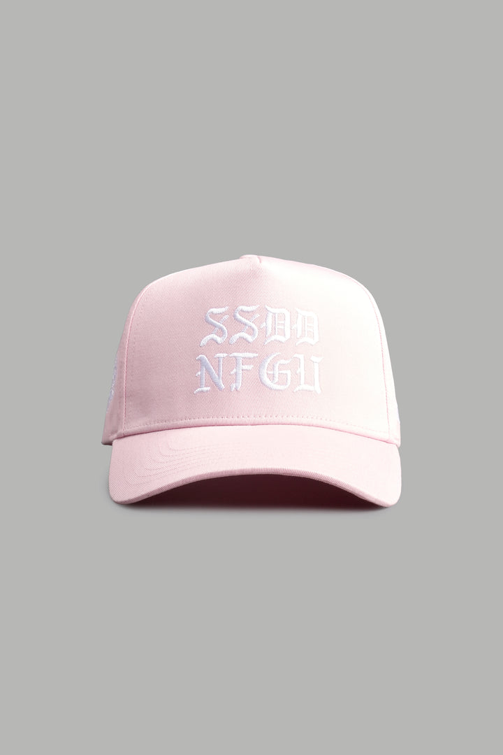 SSDD 5 Panel Hat in Light Mauve