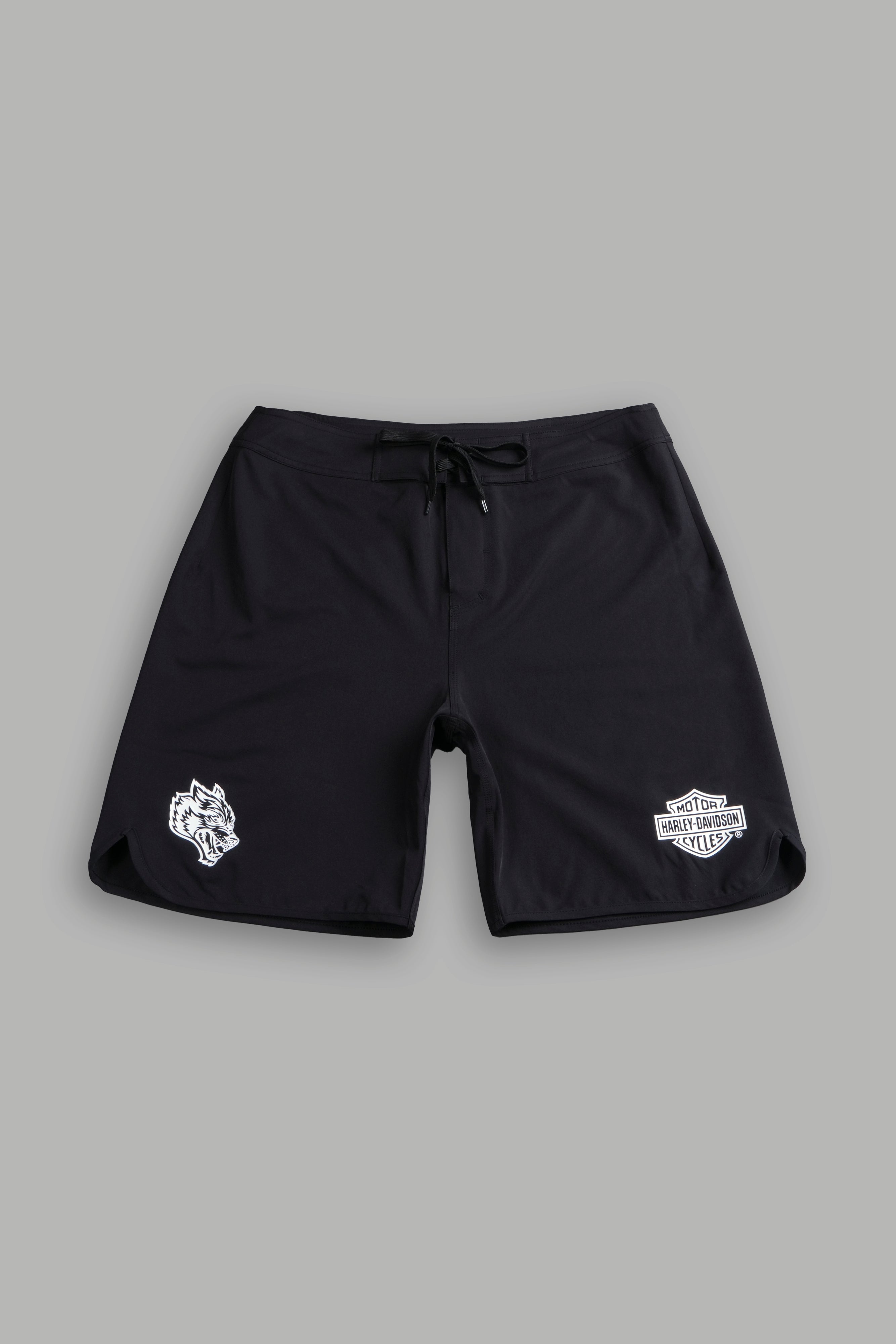 DARC SPORT WOLVES スイムショーツ 30サイズ Harley-Davidson Wolves Board Shorts in Black – DarcSport