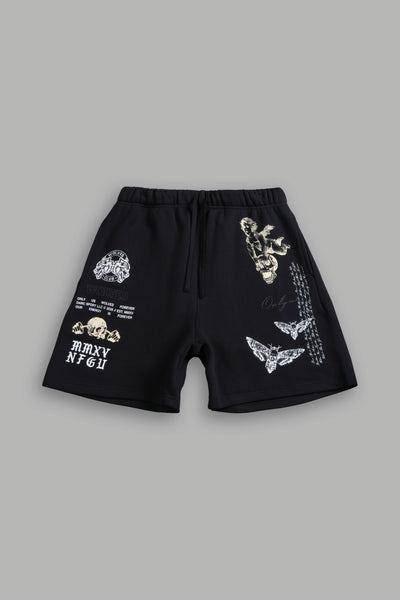 Hollow Virtue Post Lounge Sweat Shorts in Black – DarcSport