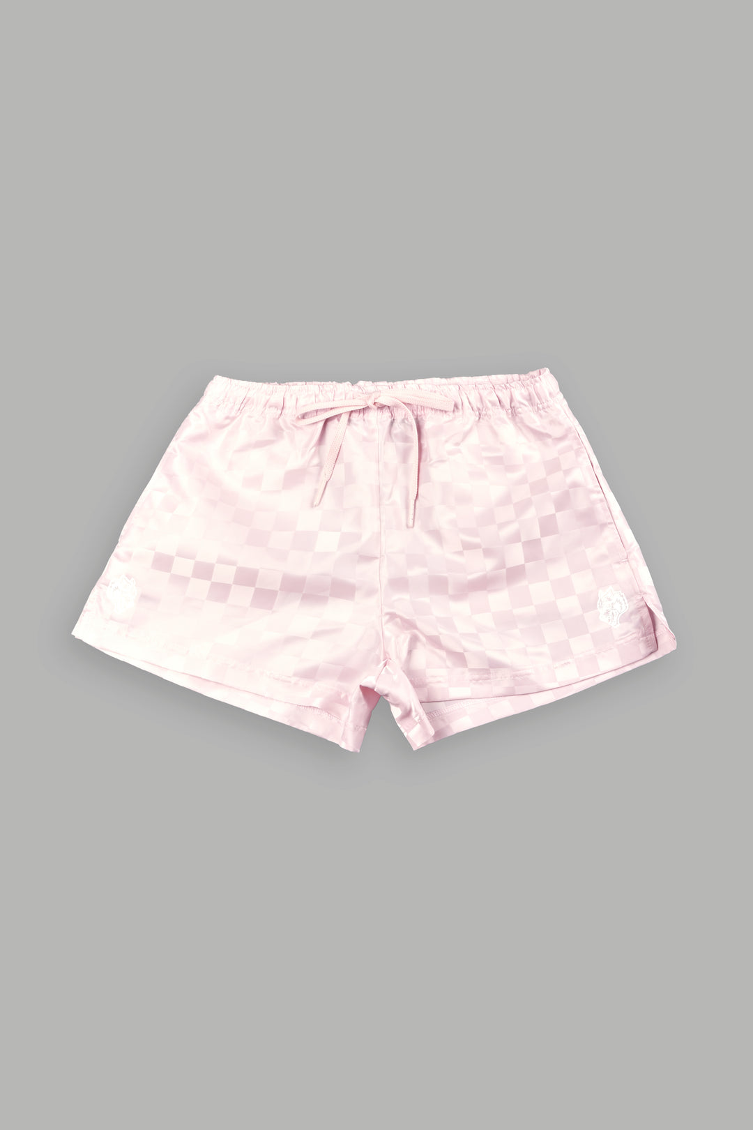 Dual Wolf Roxie Run Shorts In Blush Pink