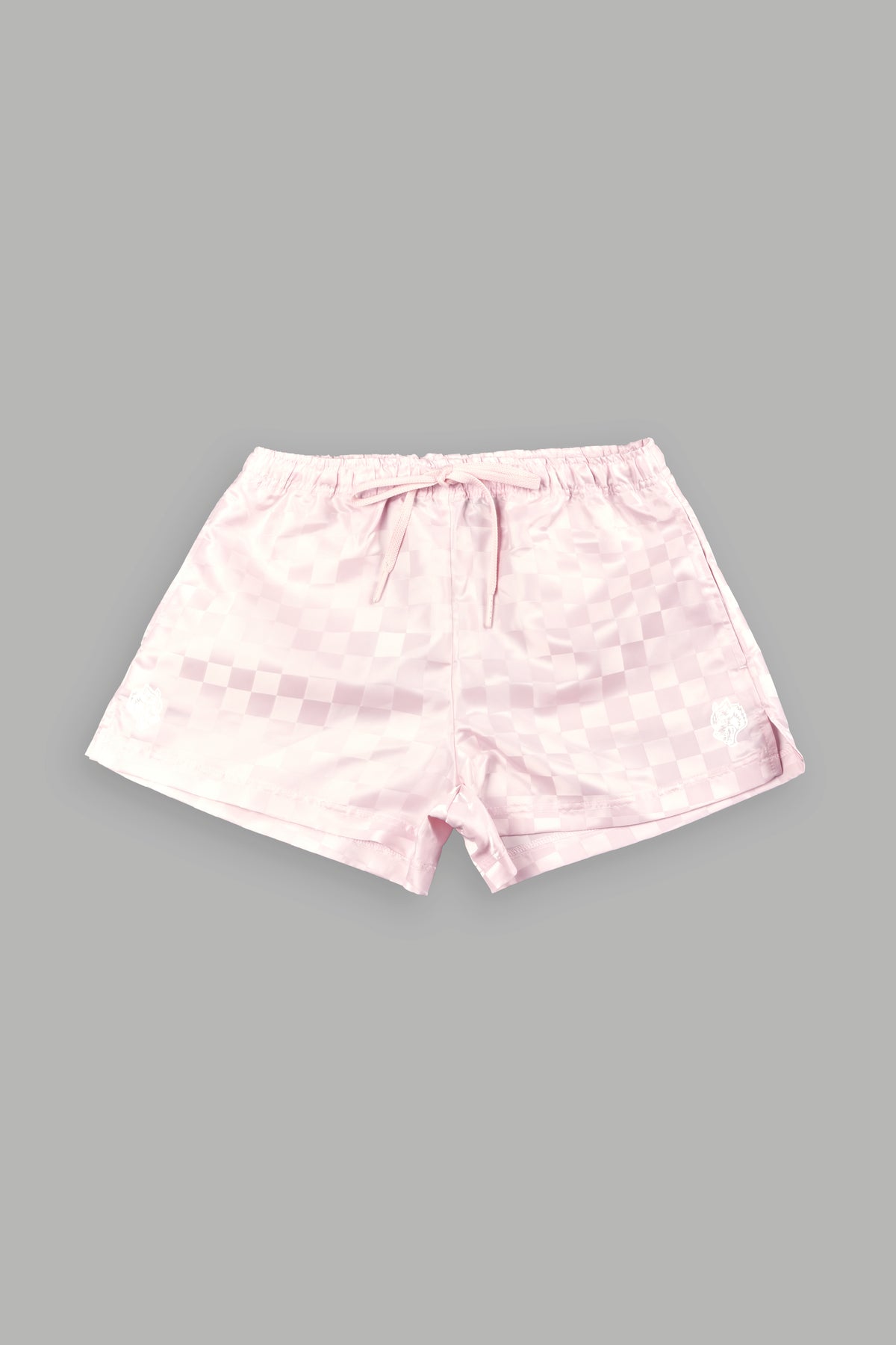 Dual Wolf Roxie Run Shorts In Blush Pink