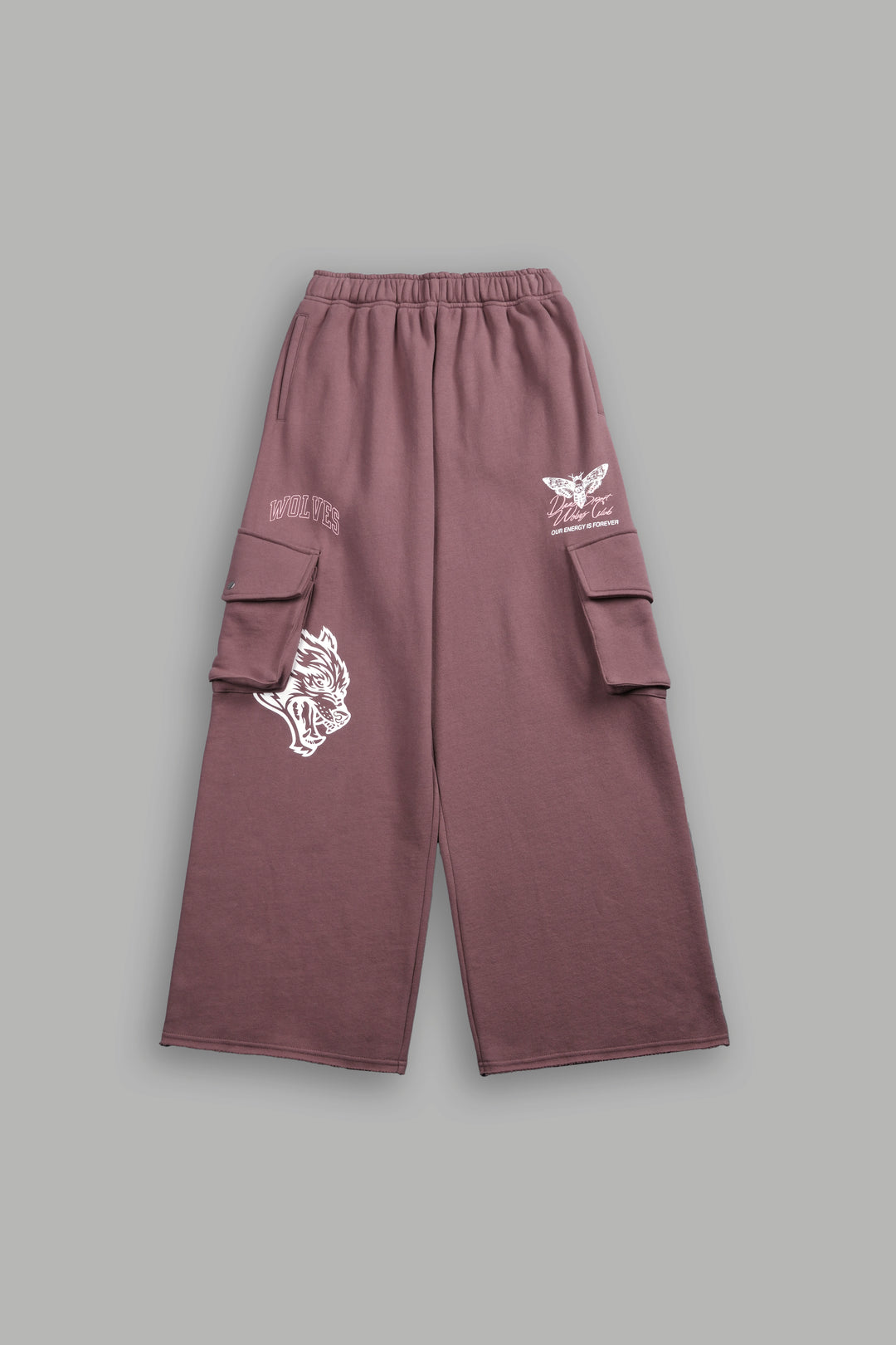 Live Fast V3 Durst Cargo Sweats in Mauve