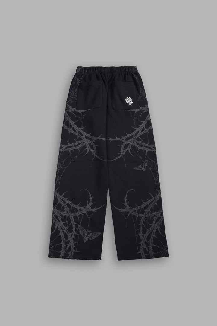 Hesh Chopper Thorns Big Cozy Sweats In Black