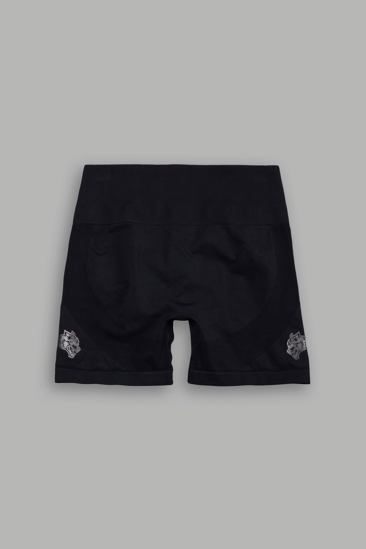 Dual She Wolf Seamless Everson Training Shorts In Black