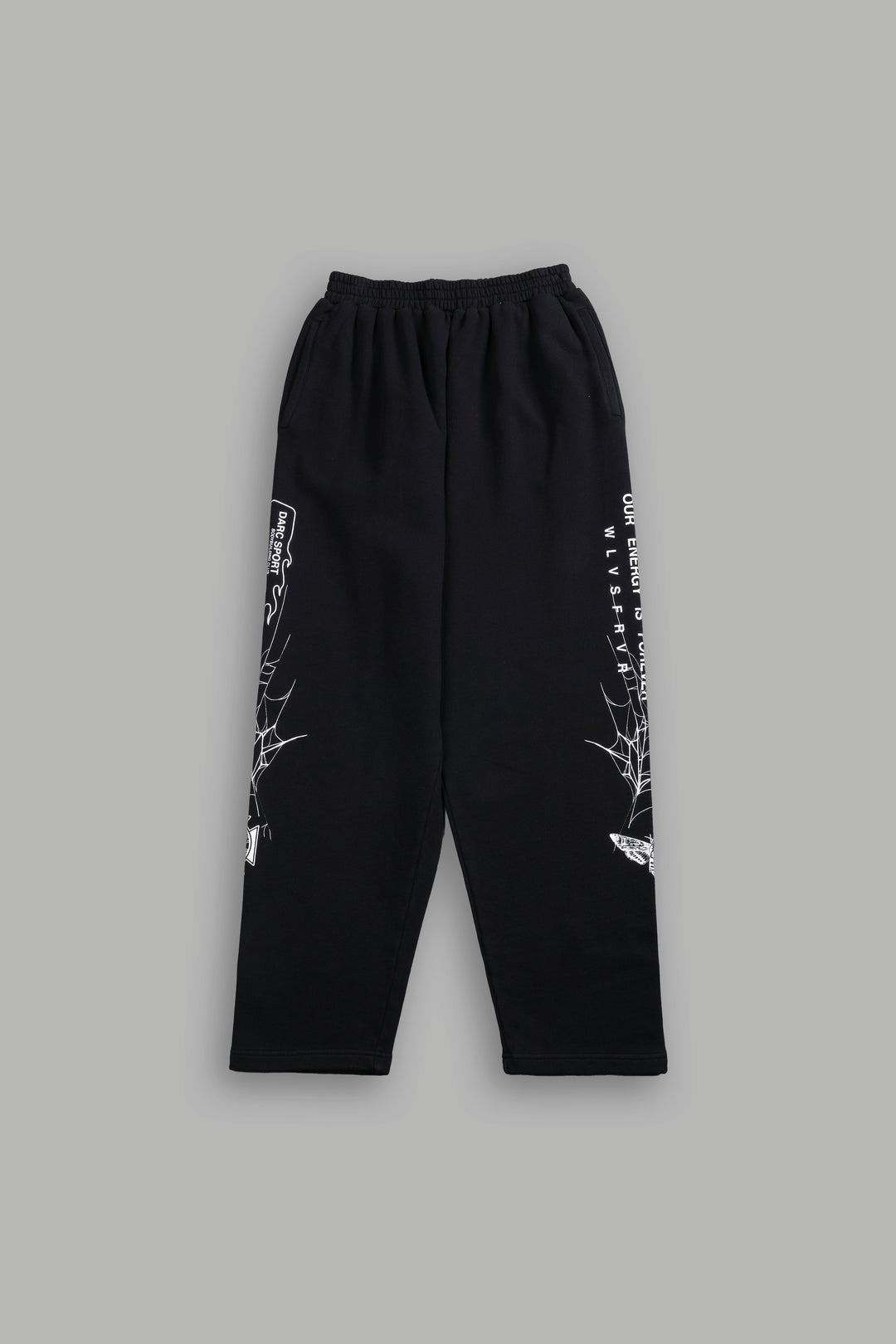 Webbed She Kumite Sweat Pants in Black