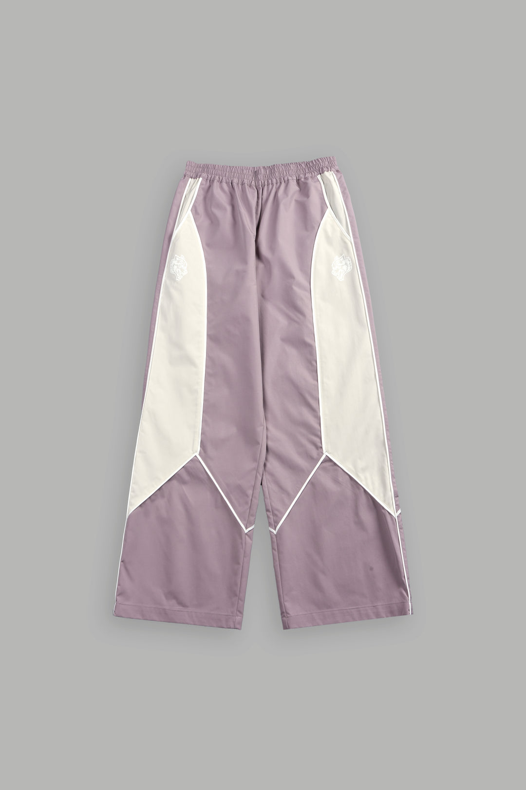 Dual Wolf Quinn Track Pants in Light Mauve/Sand