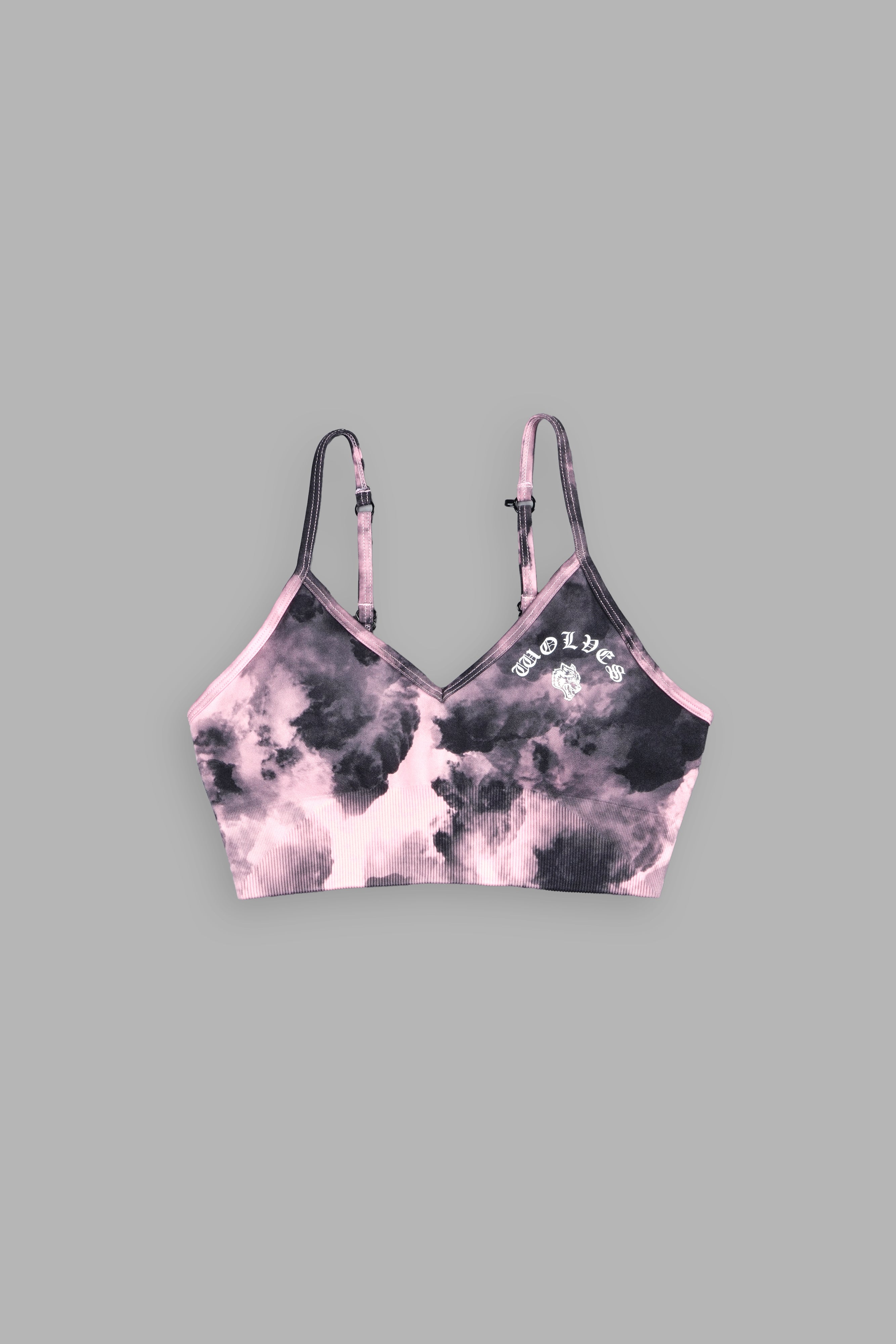 Chopper V2 "Everson Seamless" Sports Bra in Cherry Blossom Ghost Clouds