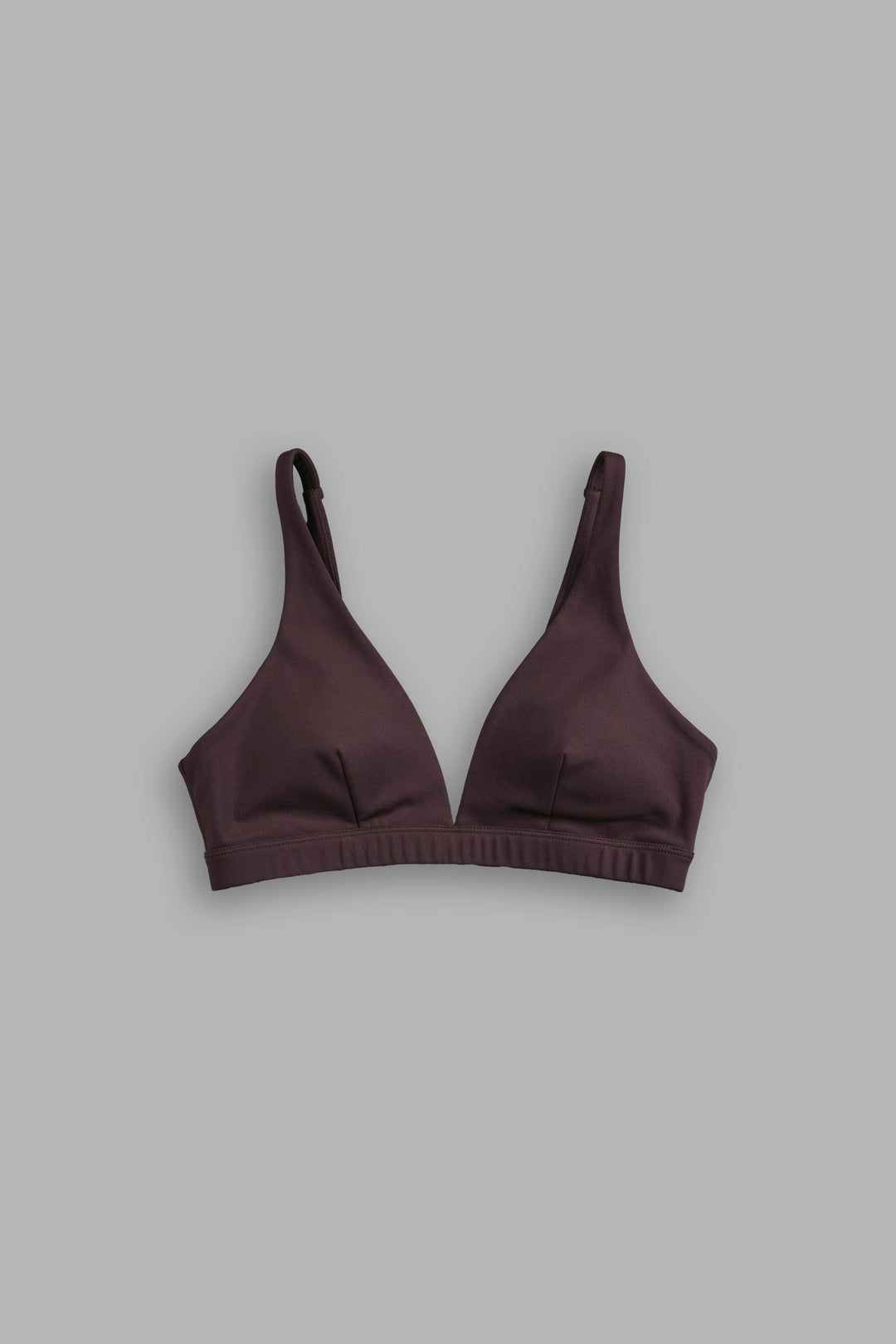 Chopper V Sports Bra in Darc Garnet