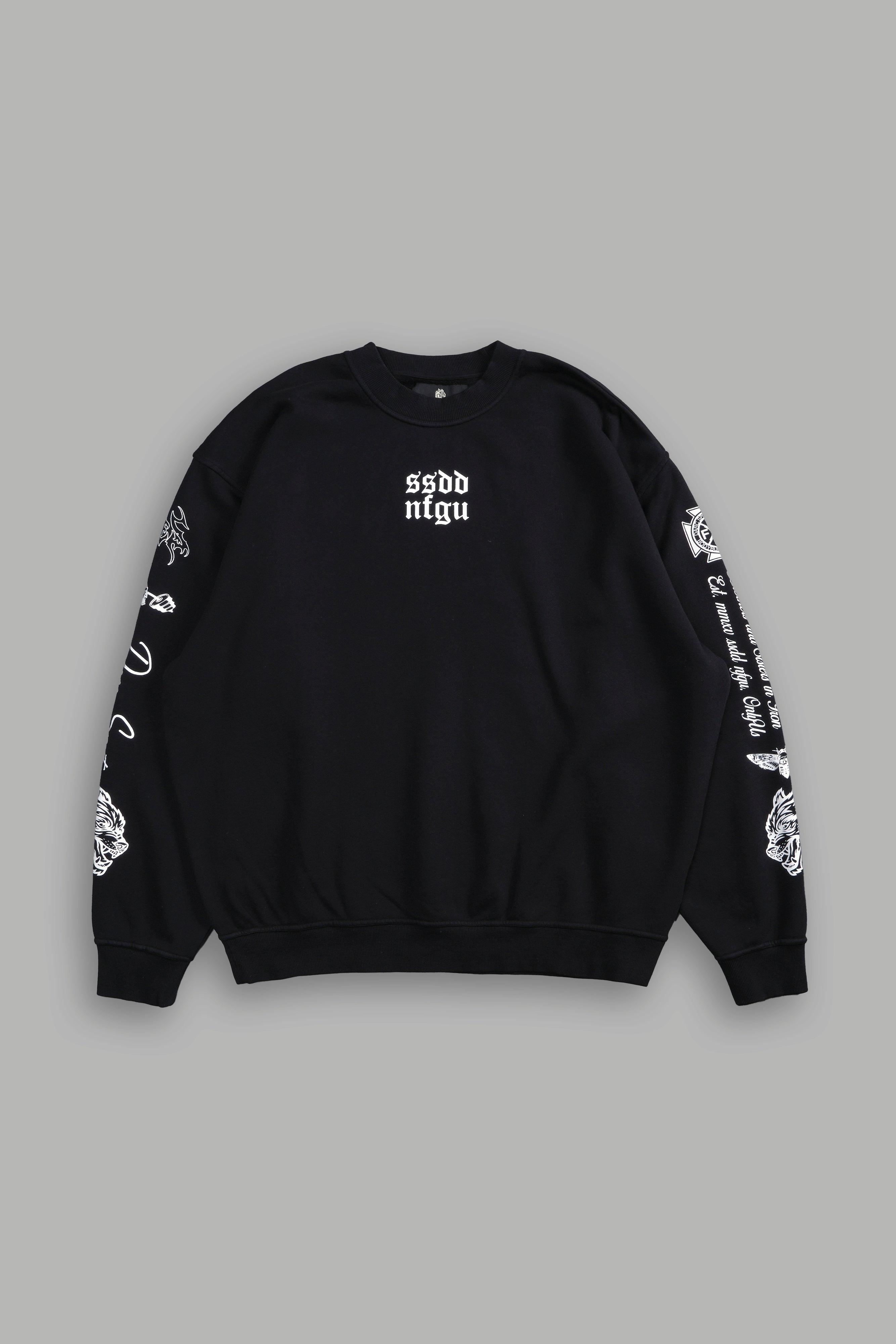 Always SSDD NFGU London Crewneck in Black