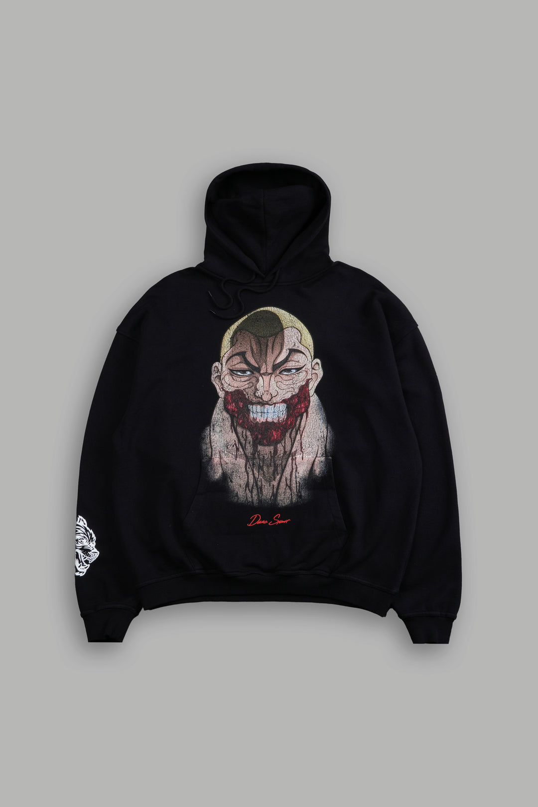 Enraged "Grunge" Hoodie in Black