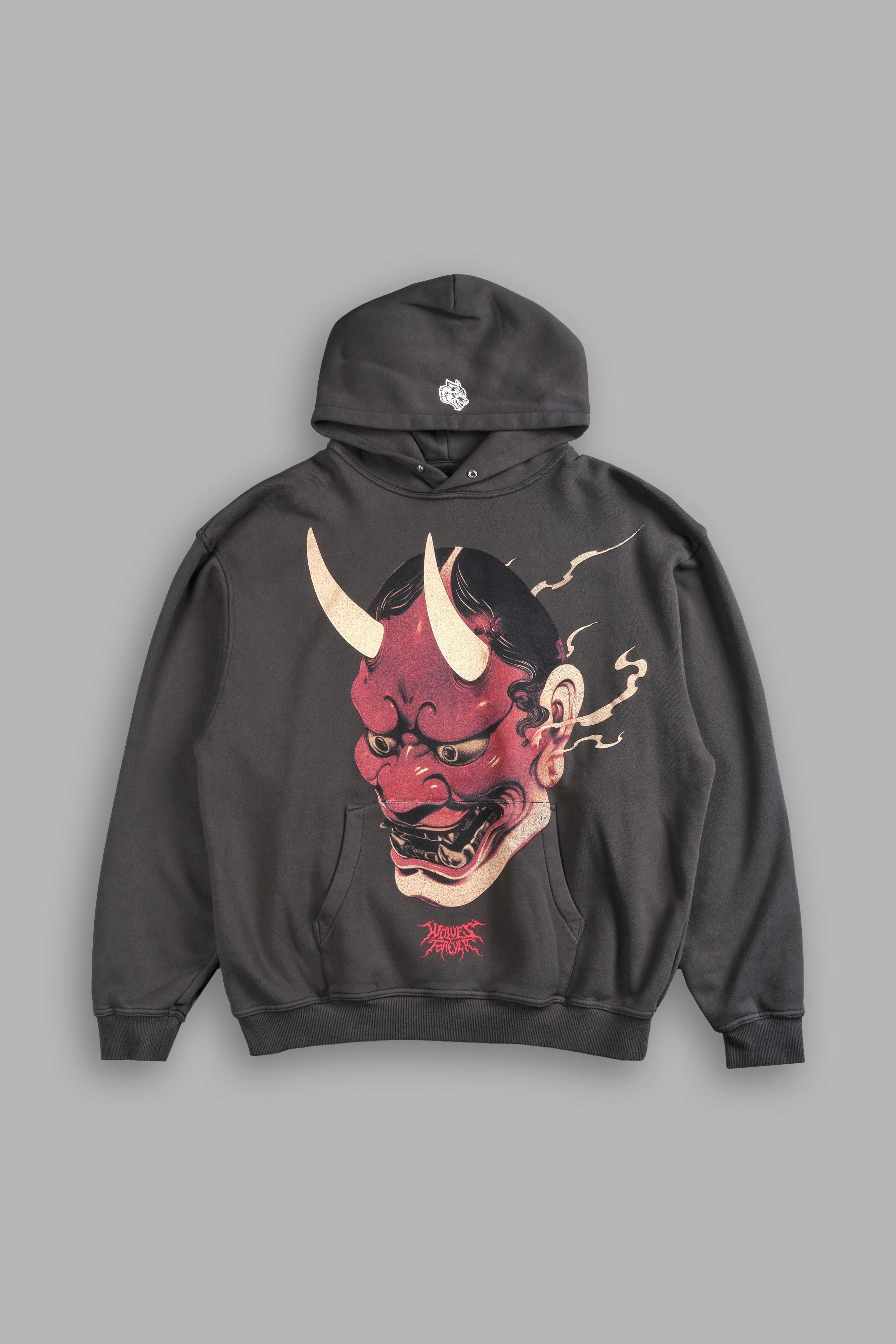 Oni Code "Pierce" Hoodie in Wolf Gray