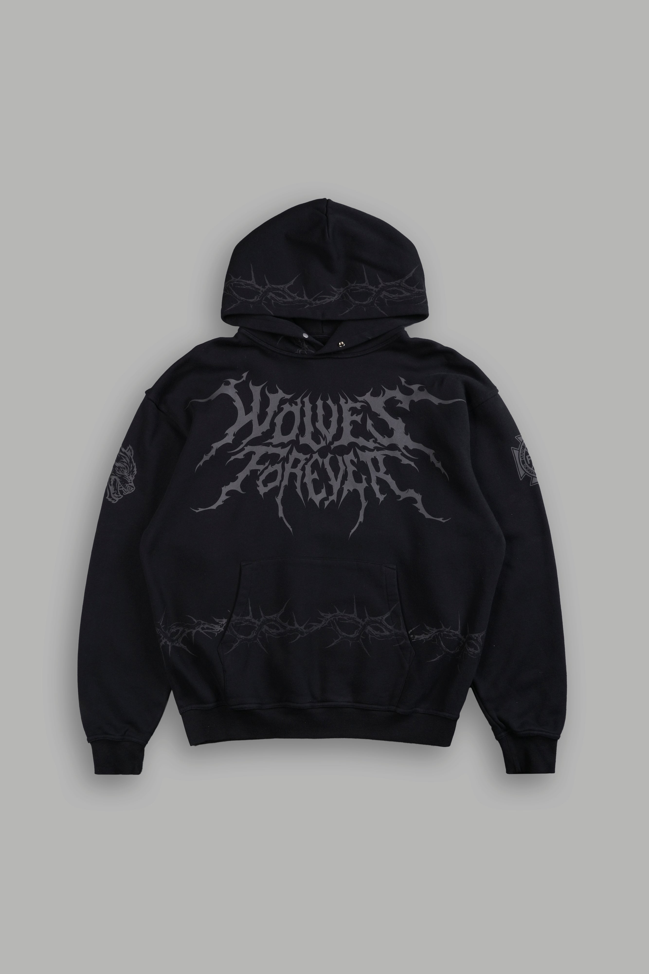Surrounded by Thorns "Pierce" Hoodie in Black
