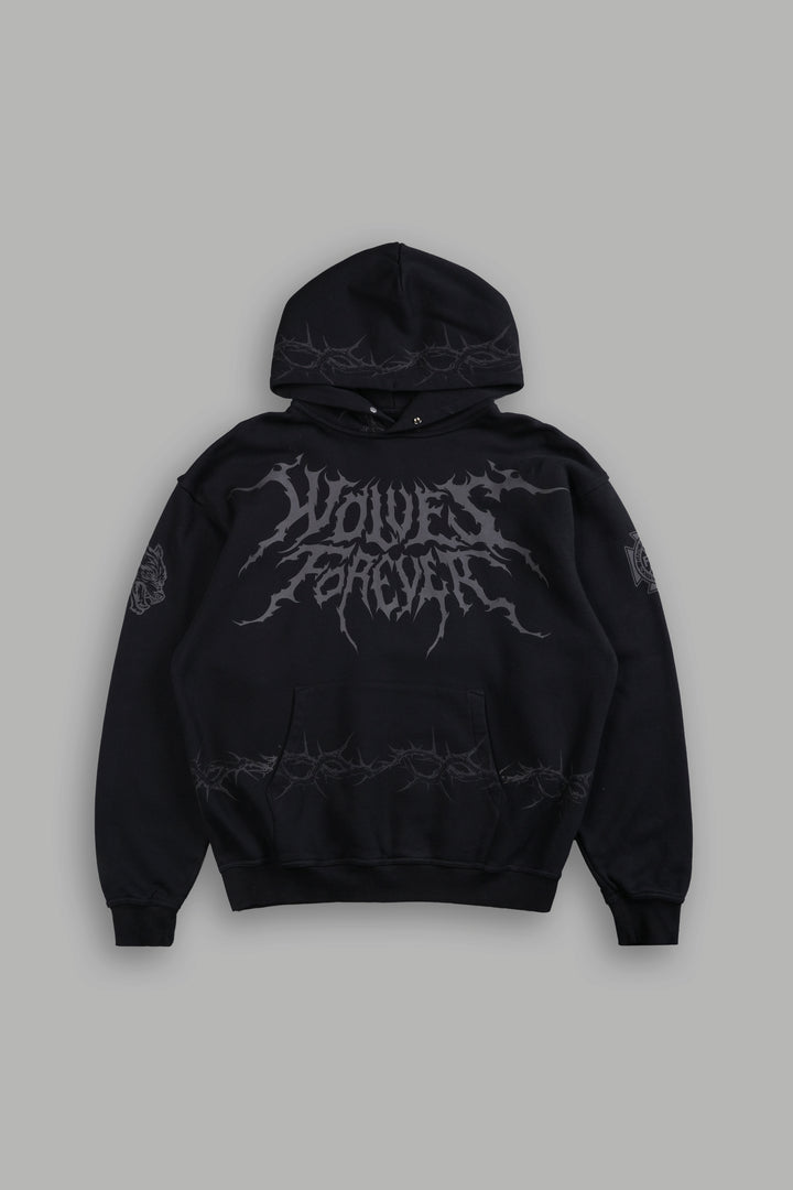 Surrounded by Thorns "Pierce" Hoodie in Black